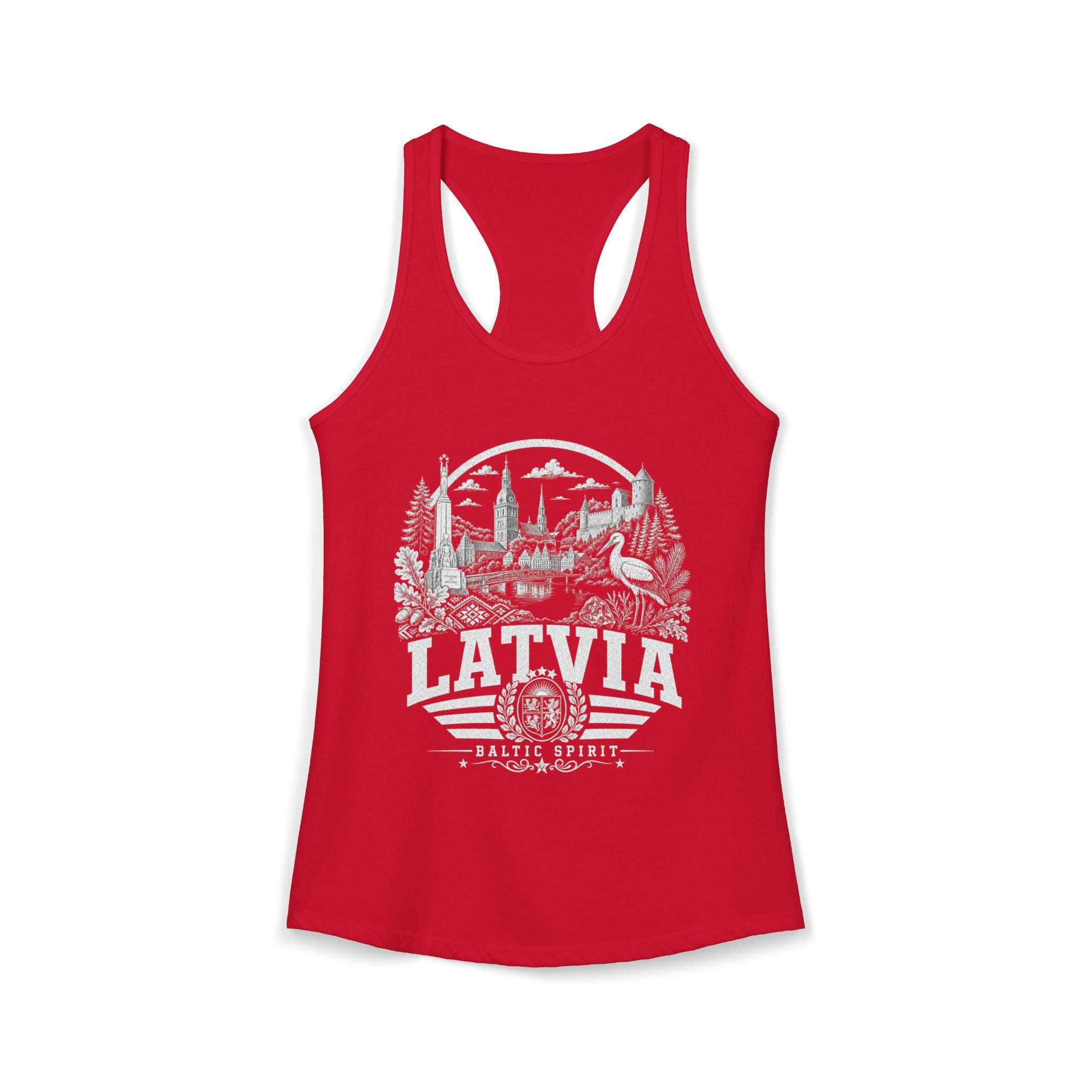 Latvia Baltic Spirit Women's Tank Top