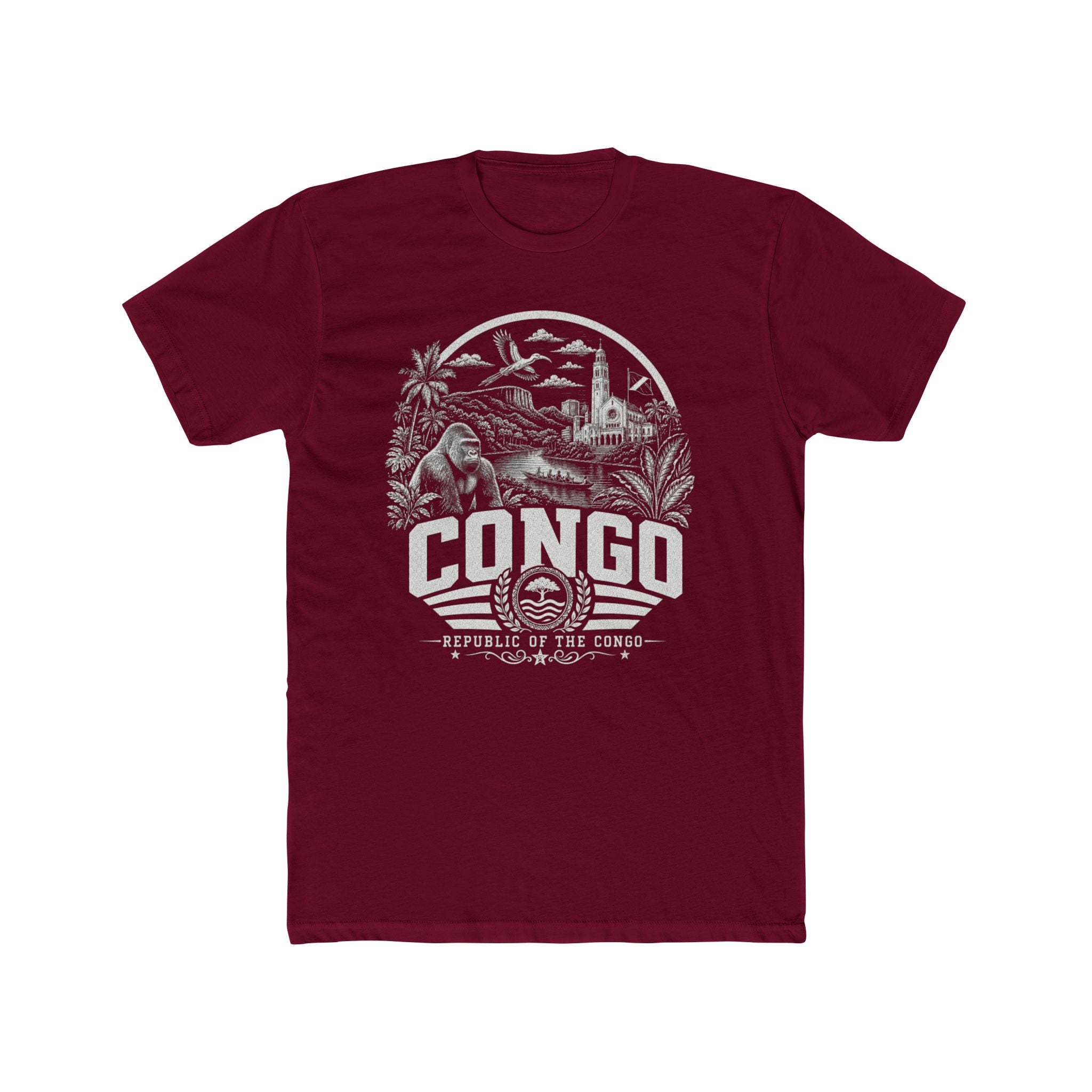 Republic of the Congo Congo River Spirit Men's Tee