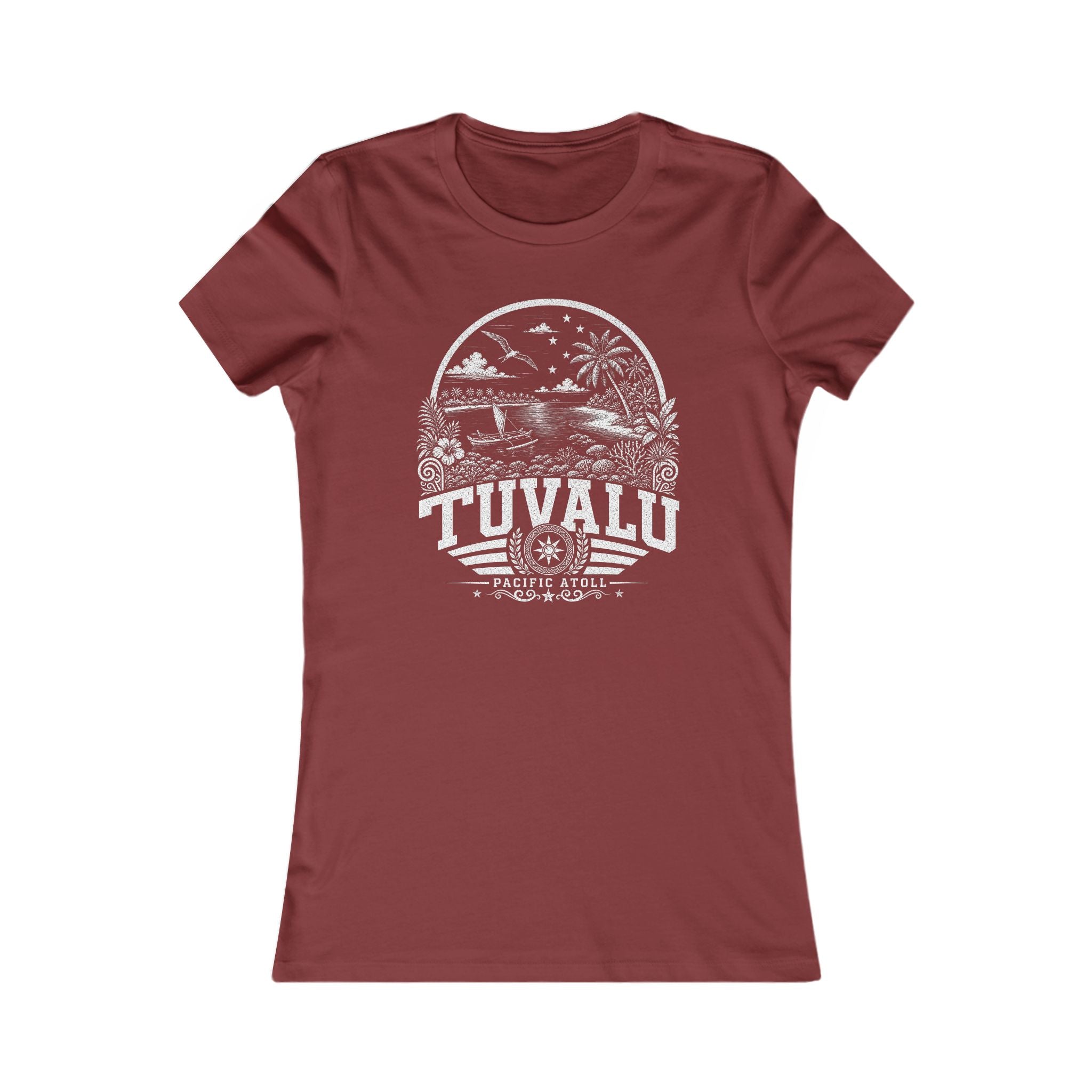 Tuvalu Pacific Atoll Women's Tee