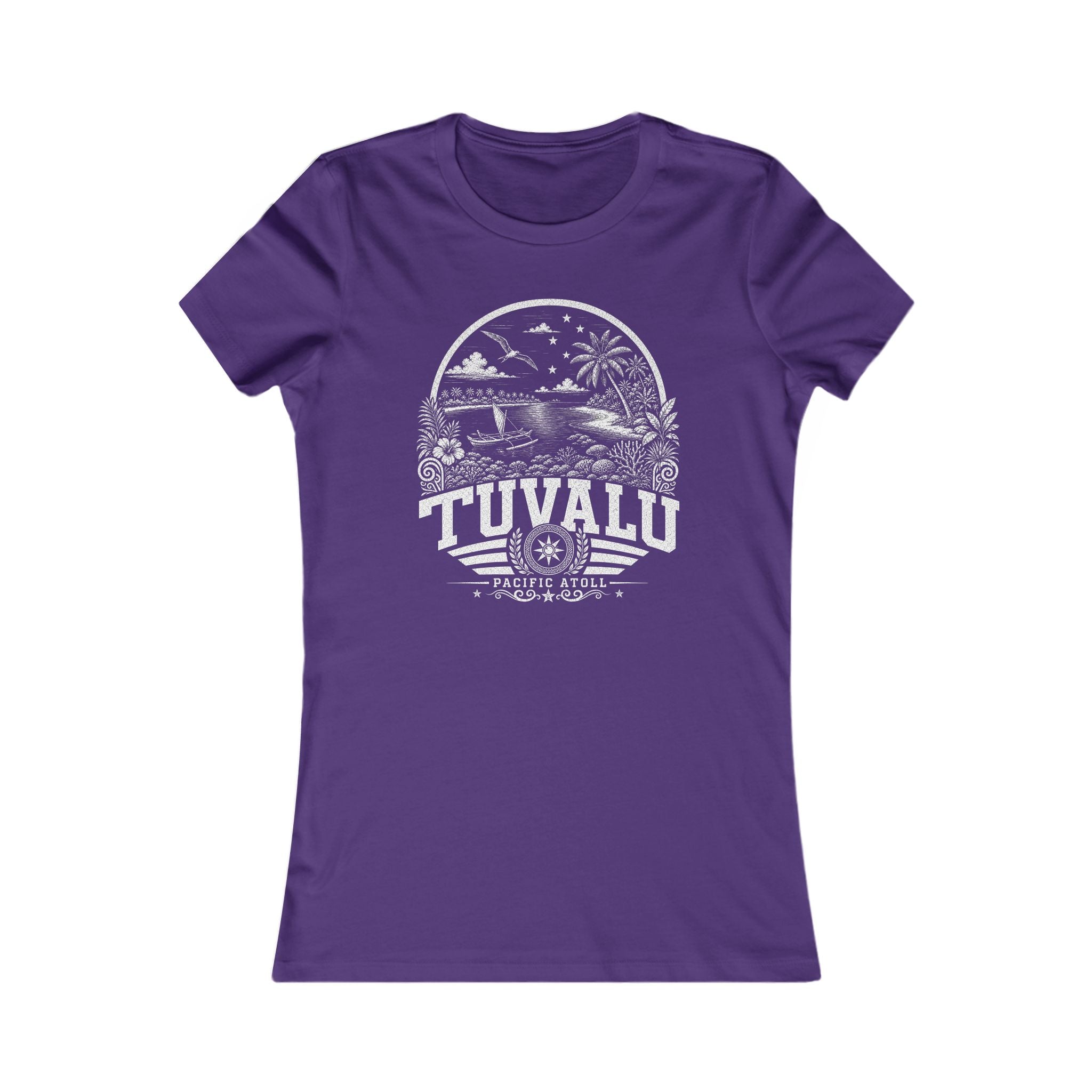 Tuvalu Pacific Atoll Women's Tee