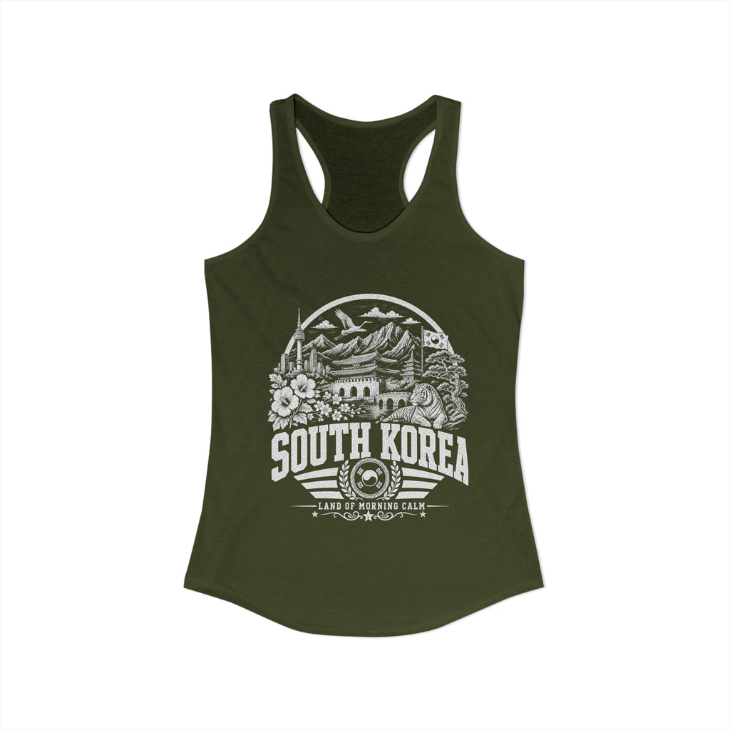 South Korea Land of Morning Calm Women's Tank Top