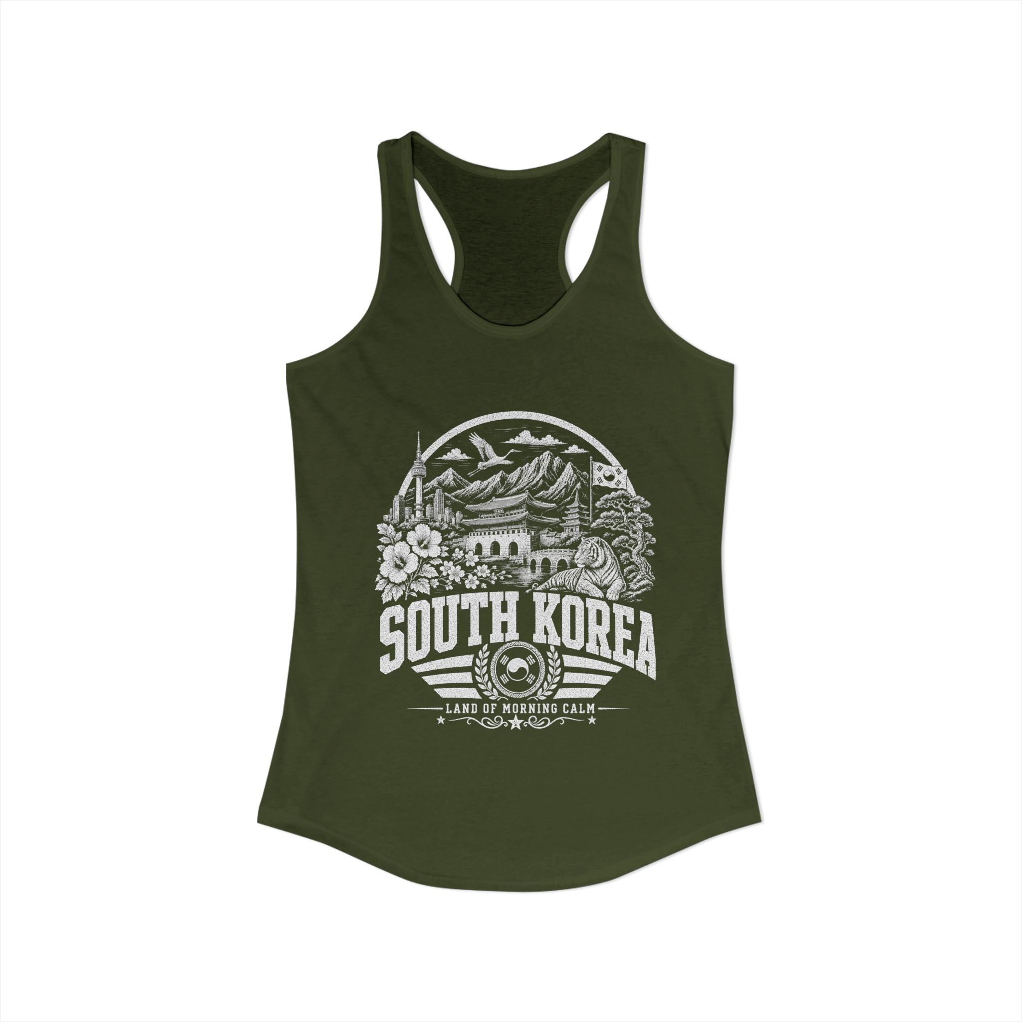South Korea Land of Morning Calm Women's Tank Top