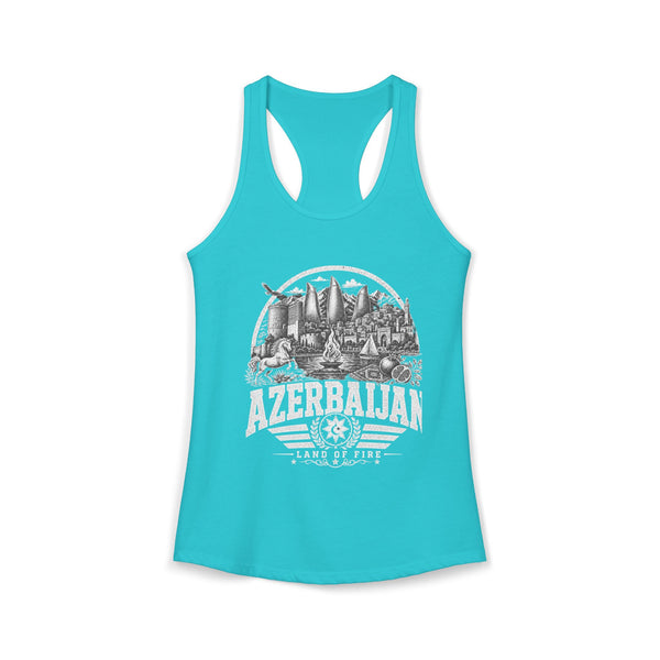 Azerbaijan Land of Fire Women's Tank Top