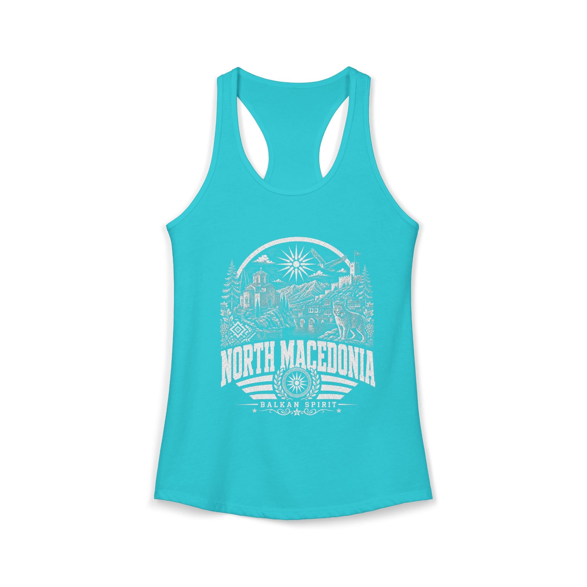 North Macedonia Balkan Spirit Women's Tank Top