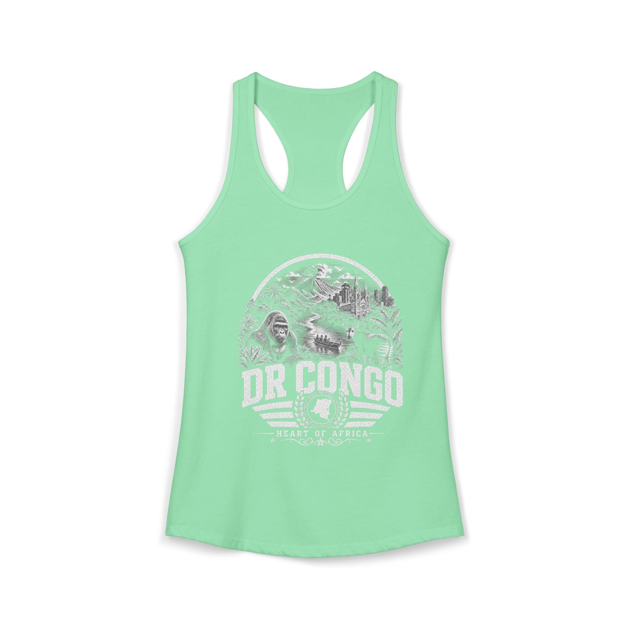 Democratic Republic of the Congo Heart of Africa Women's Tank Top