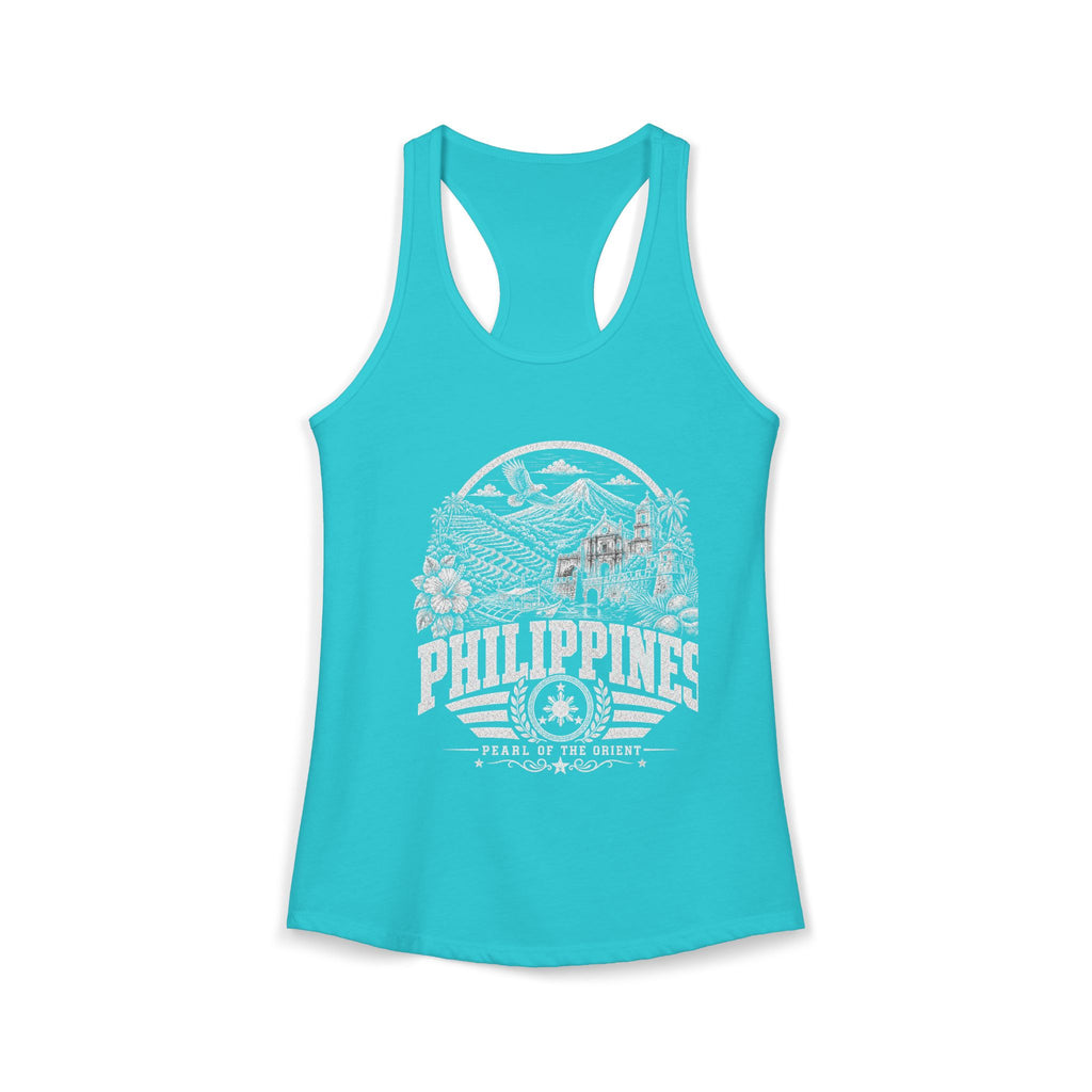Philippines Pearl of the Orient Women's Tank Top