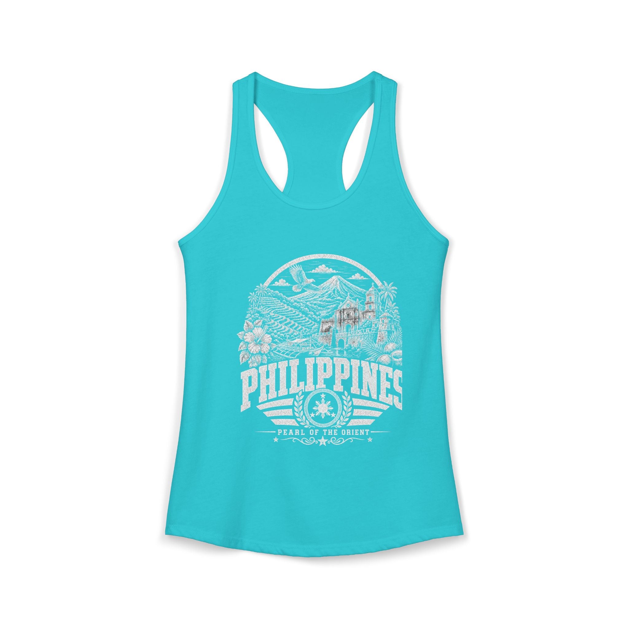 Philippines Pearl of the Orient Women's Tank Top