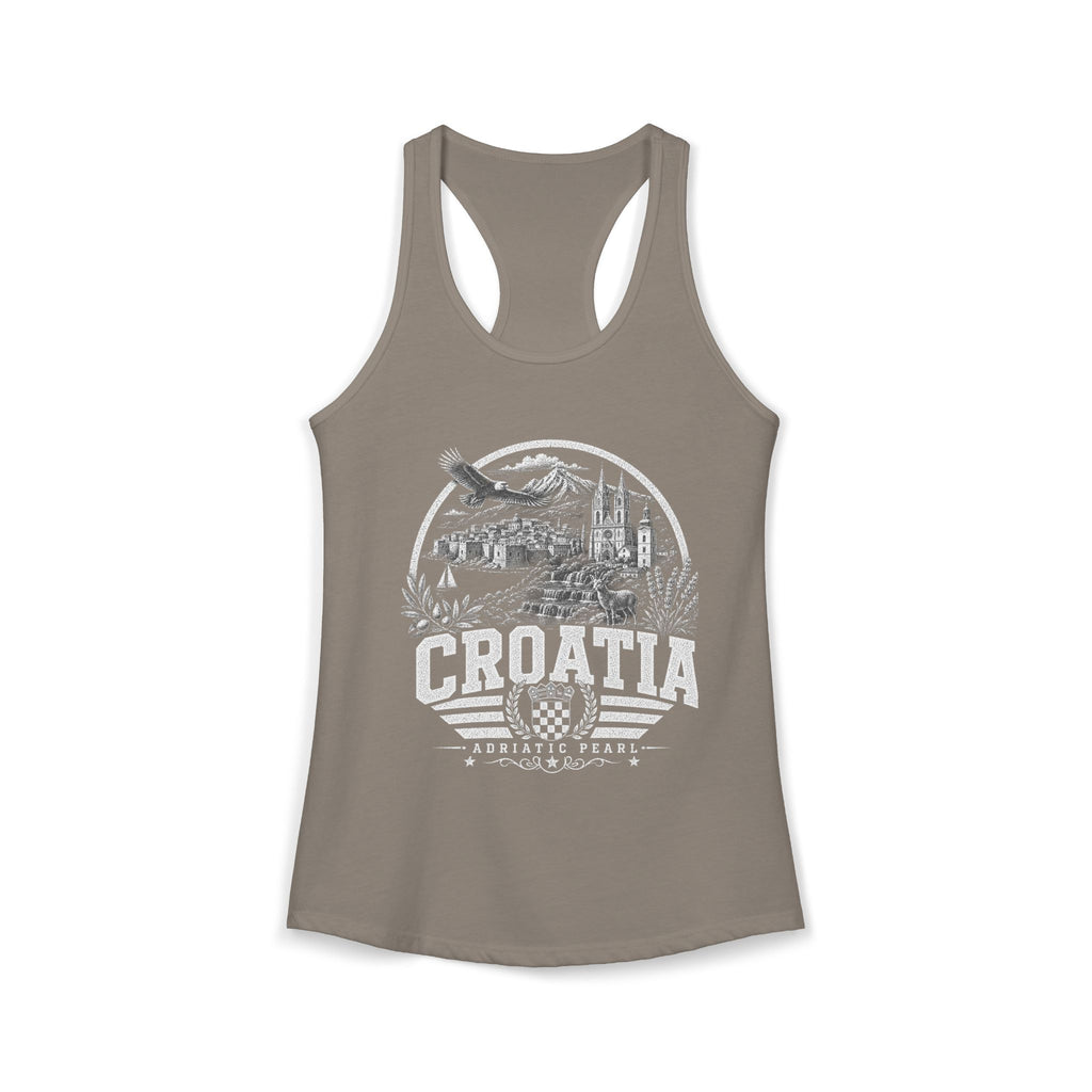 Croatia Adriatic Pearl Women's Tank Top