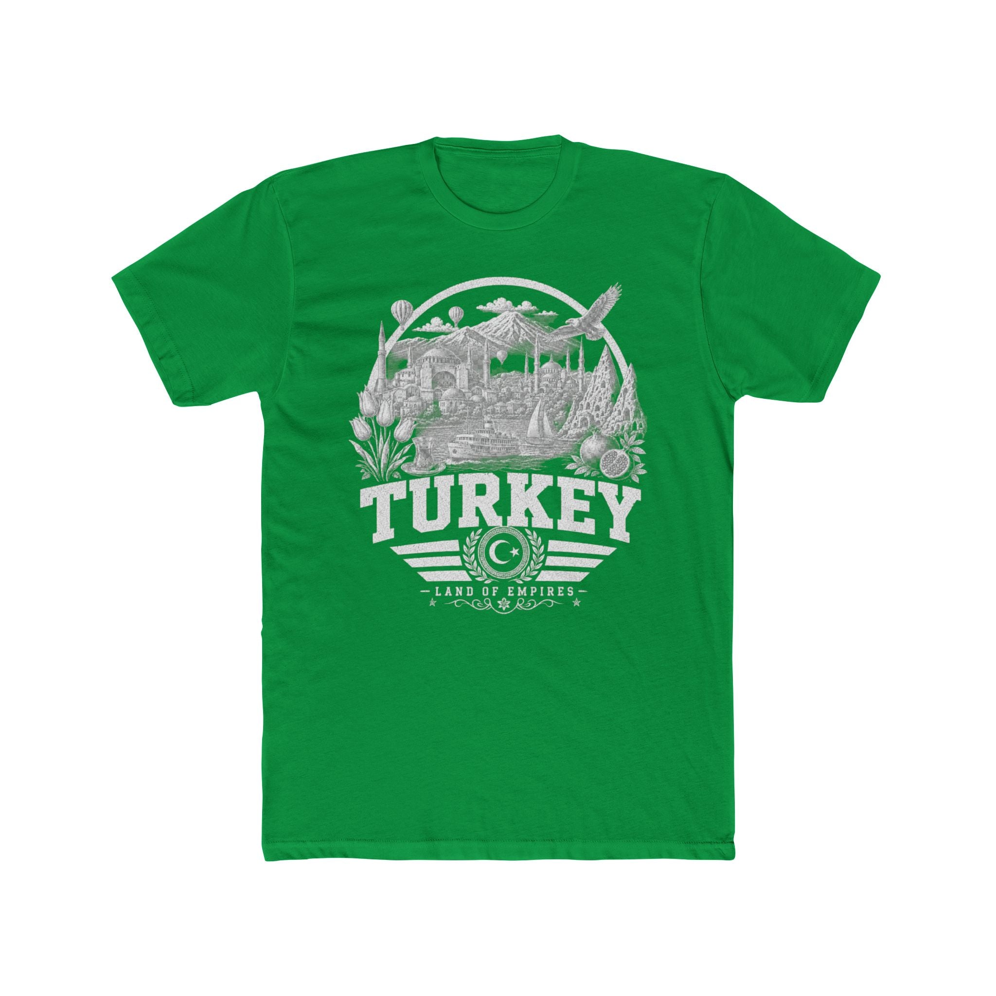 Turkey vintage landmarks men's tee — iconic landmark design | Nameshi Destinations (view 6)