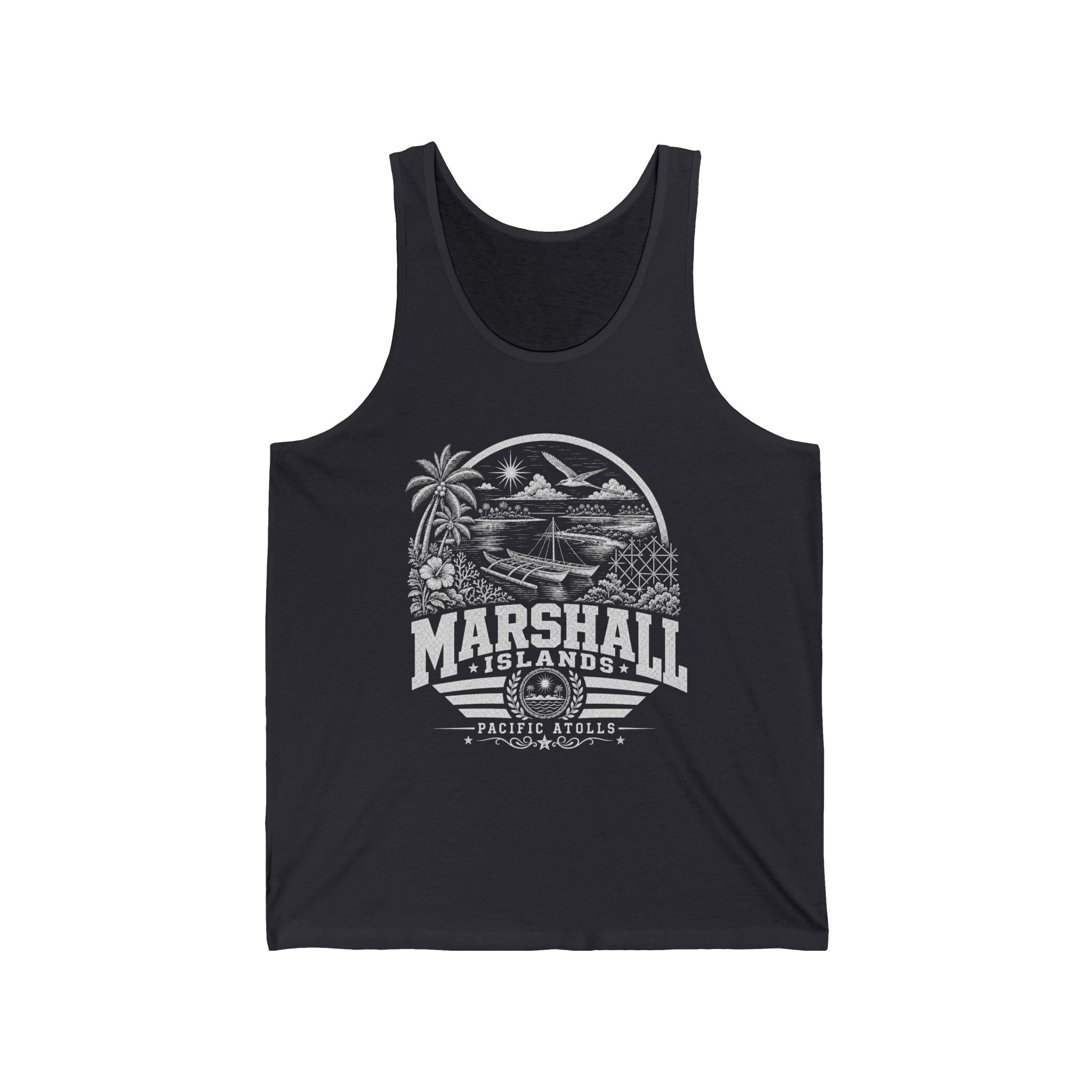 Marshall Islands Pacific Atolls Men's Tank Top