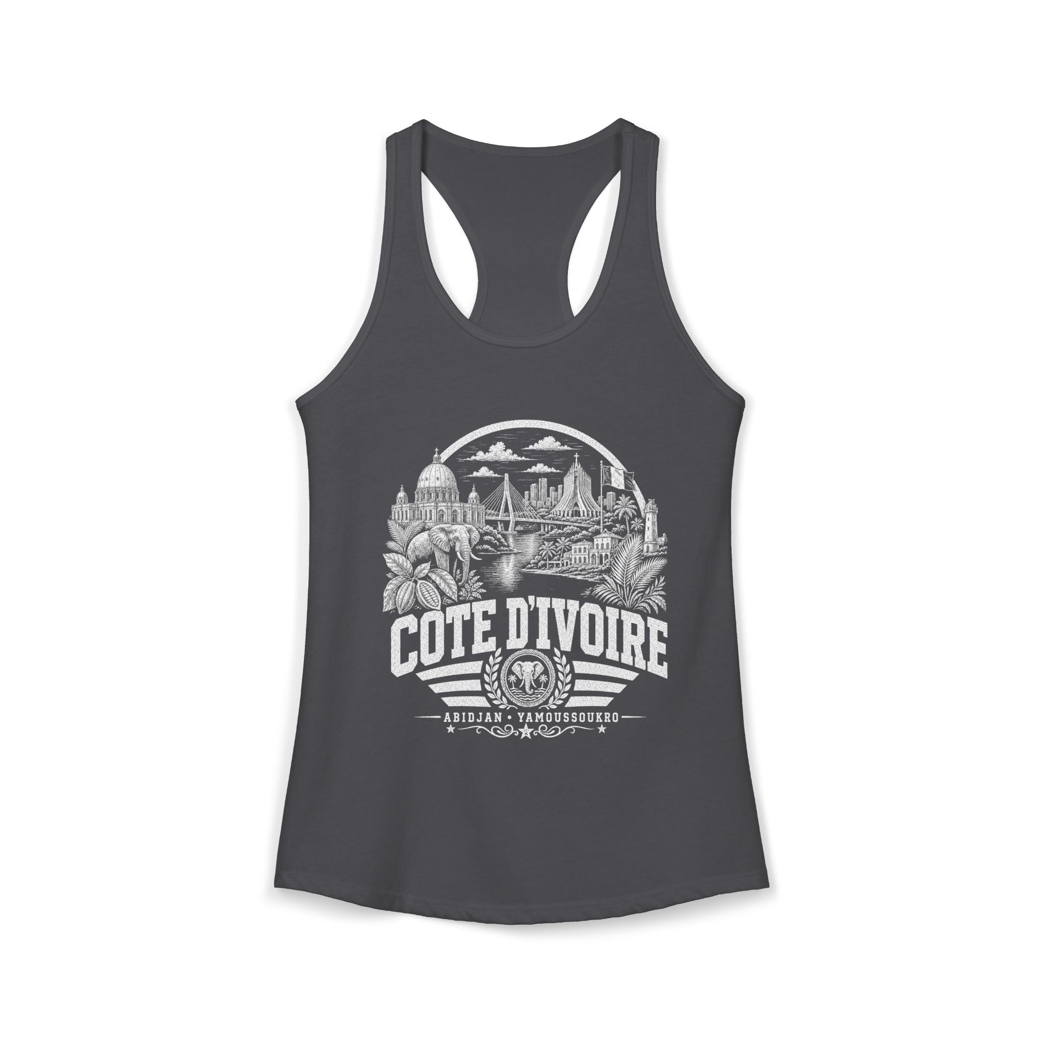 Cote d'Ivoire Land of Elephants Women's Tank Top