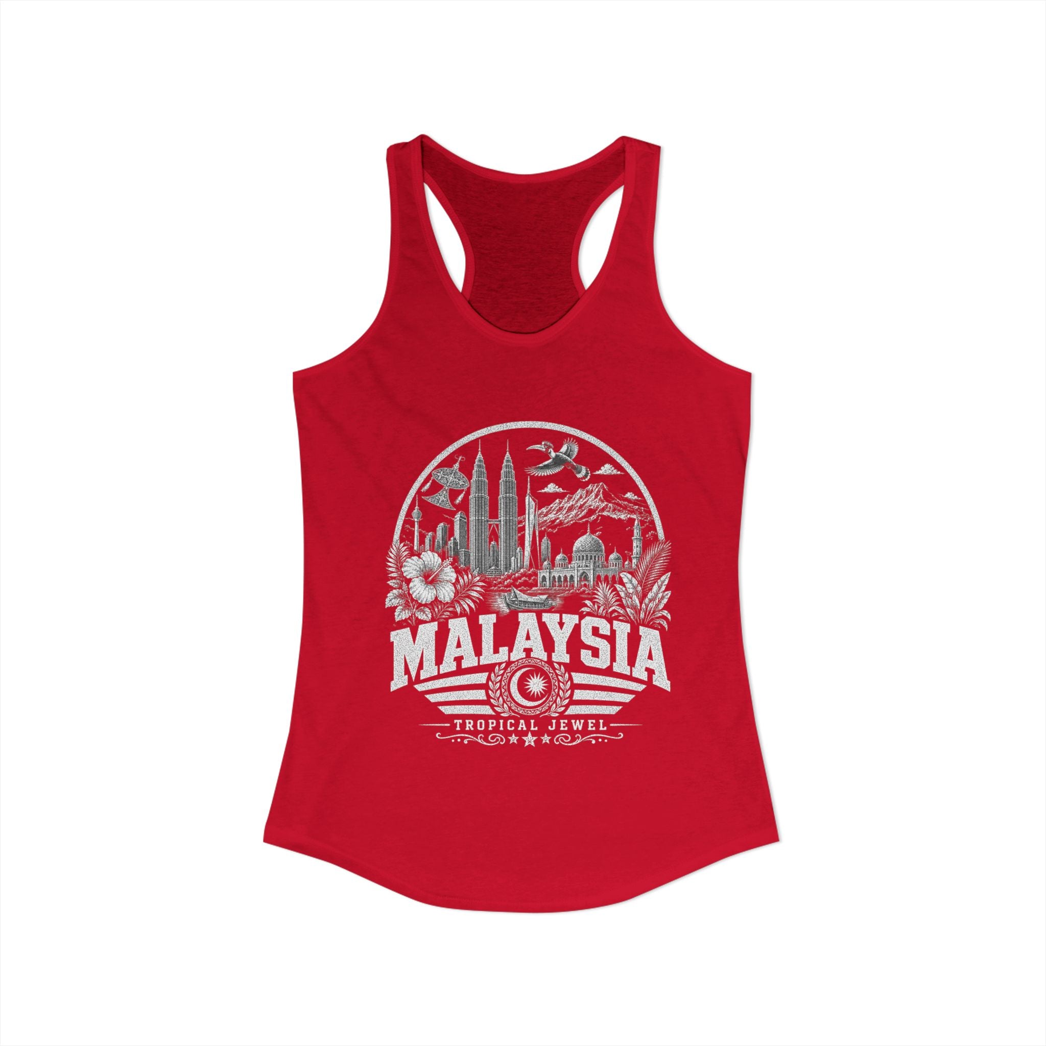 Malaysia Tropical Jewel Women's Tank Top