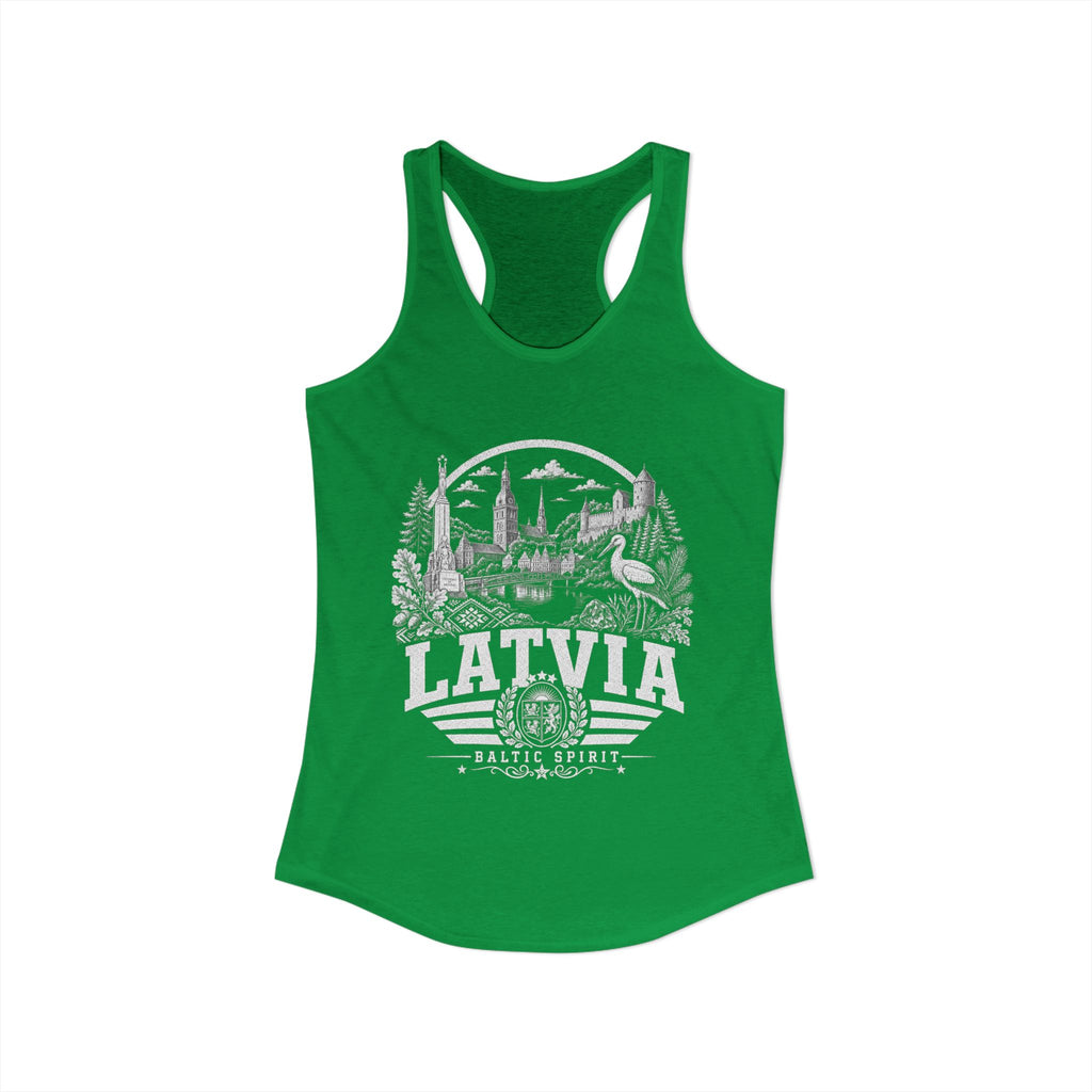 Latvia Baltic Spirit Women's Tank Top