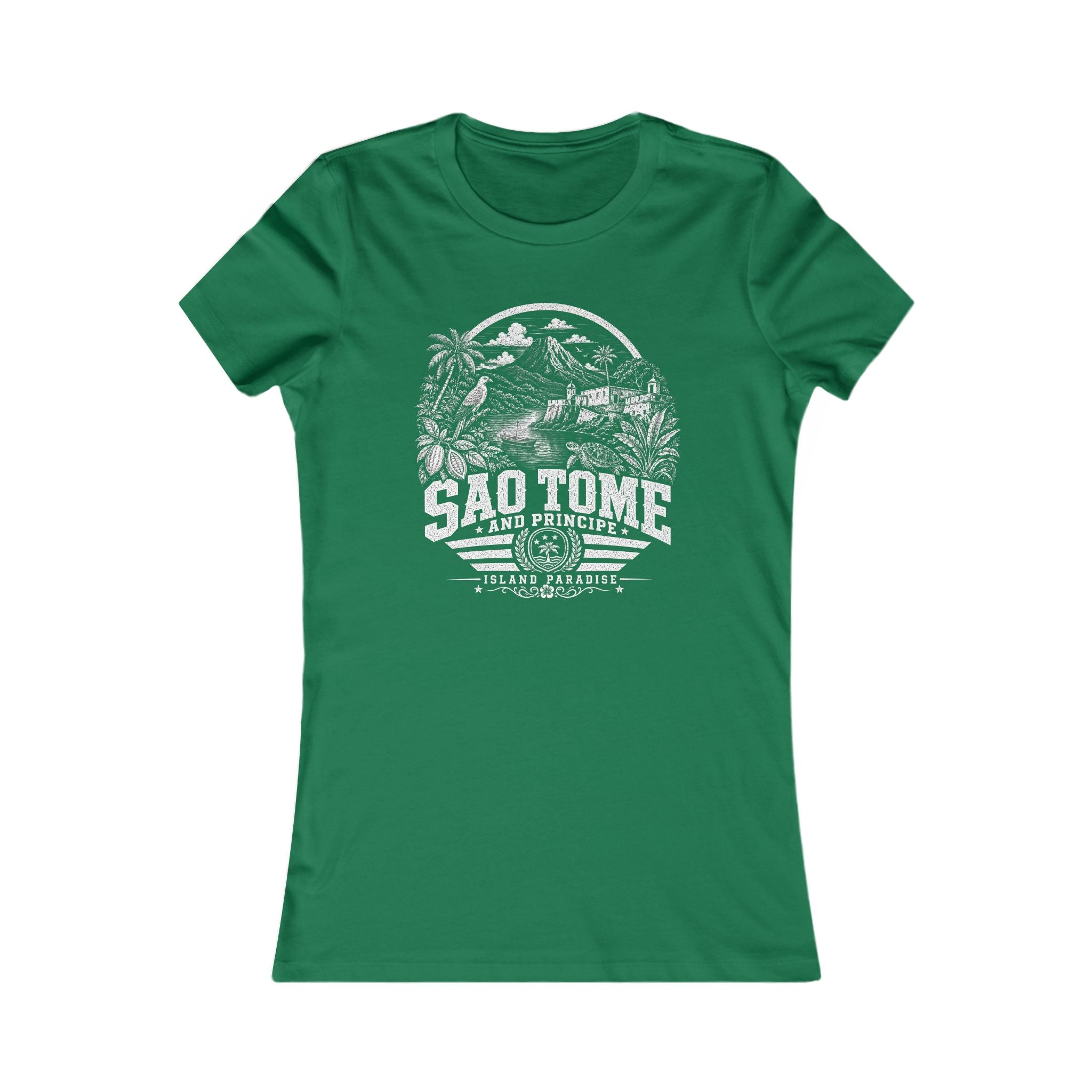 Sao Tome and Principe Island Paradise Women's Tee