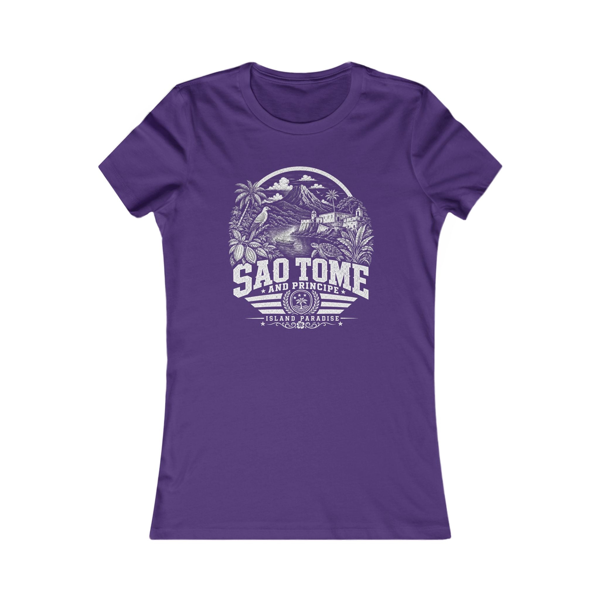 Sao Tome and Principe Island Paradise Women's Tee