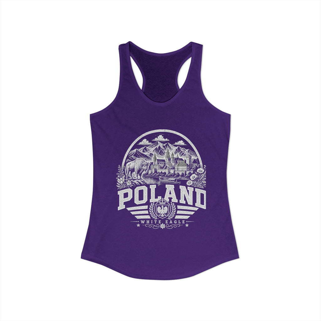 Poland White Eagle Women's Tank Top