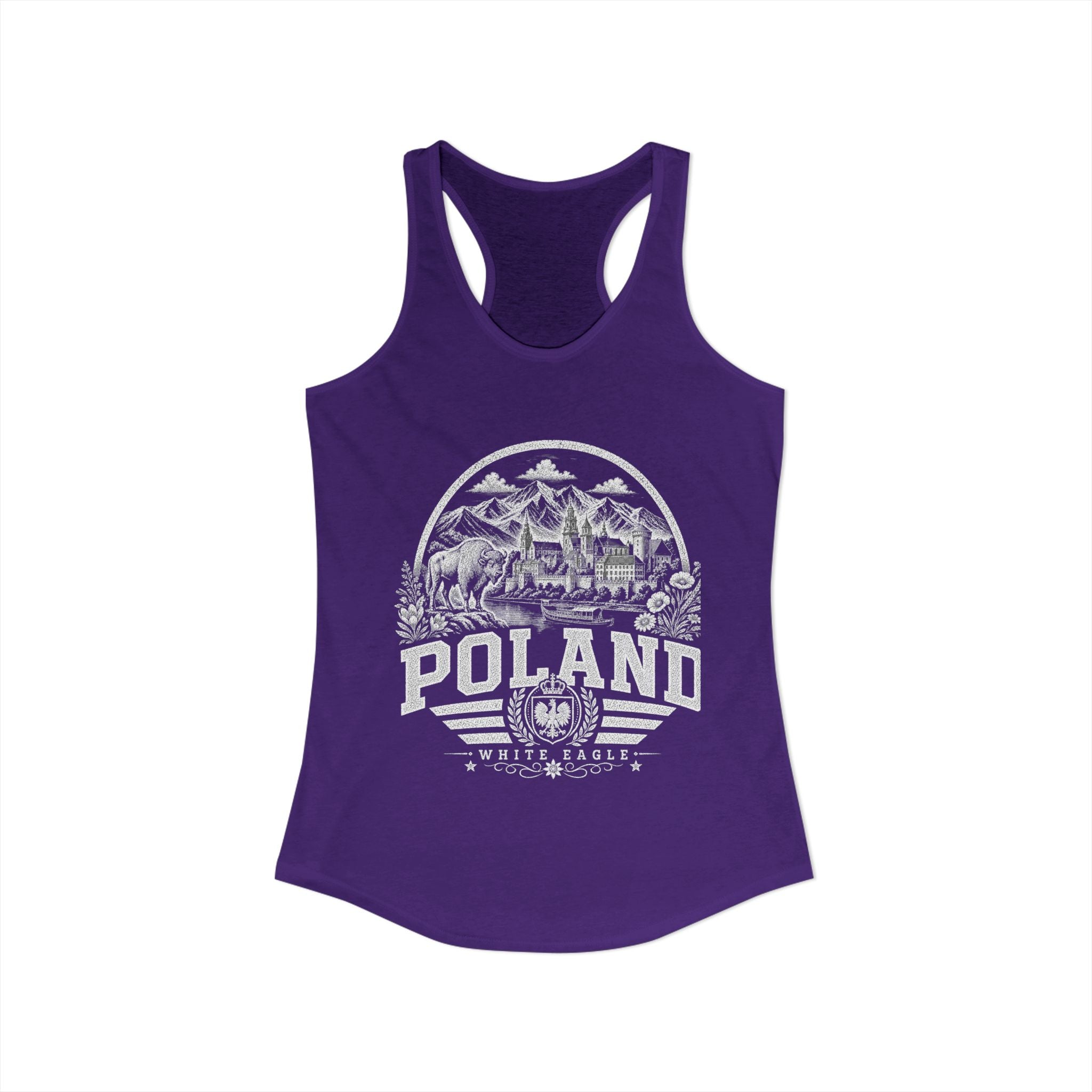 Poland White Eagle Women's Tank Top