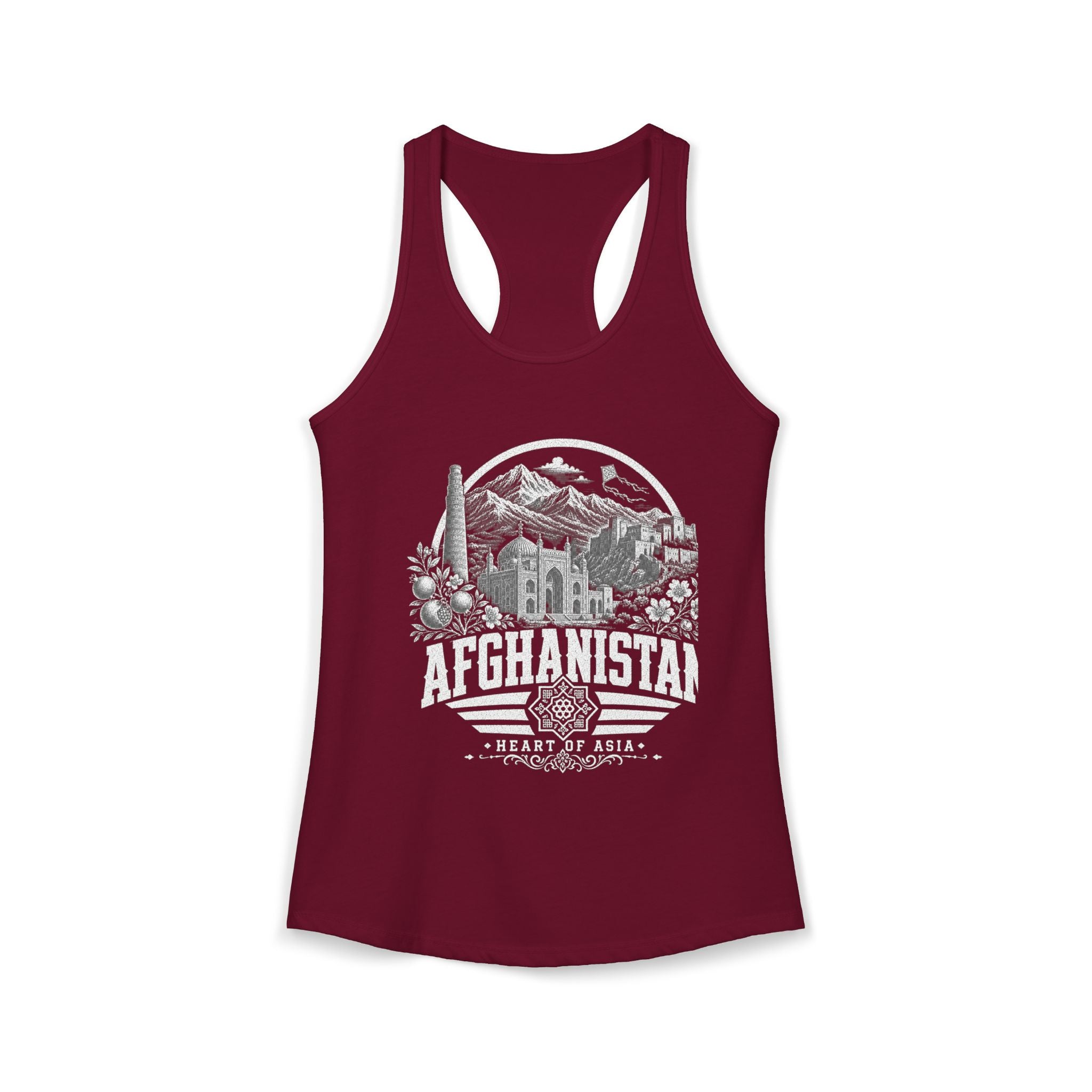 Afghanistan Heart of Asia Women's Tank Top