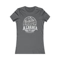 Albania vintage landmarks women's tee — iconic landmark design | Nameshi Destinations (view 11)