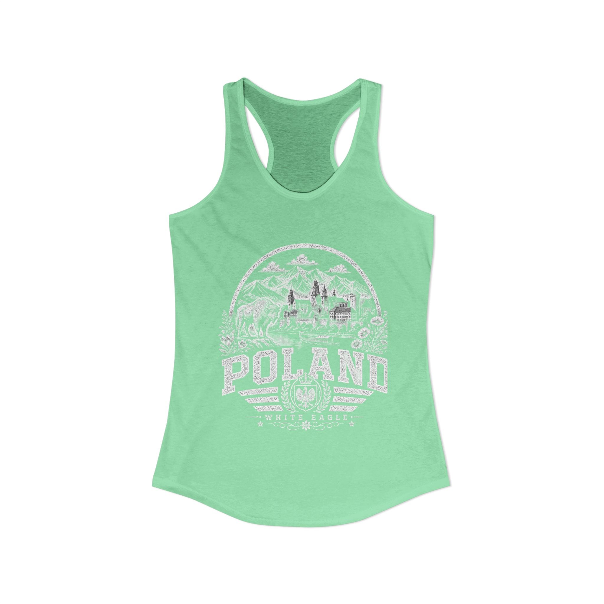 Poland White Eagle Women's Tank Top