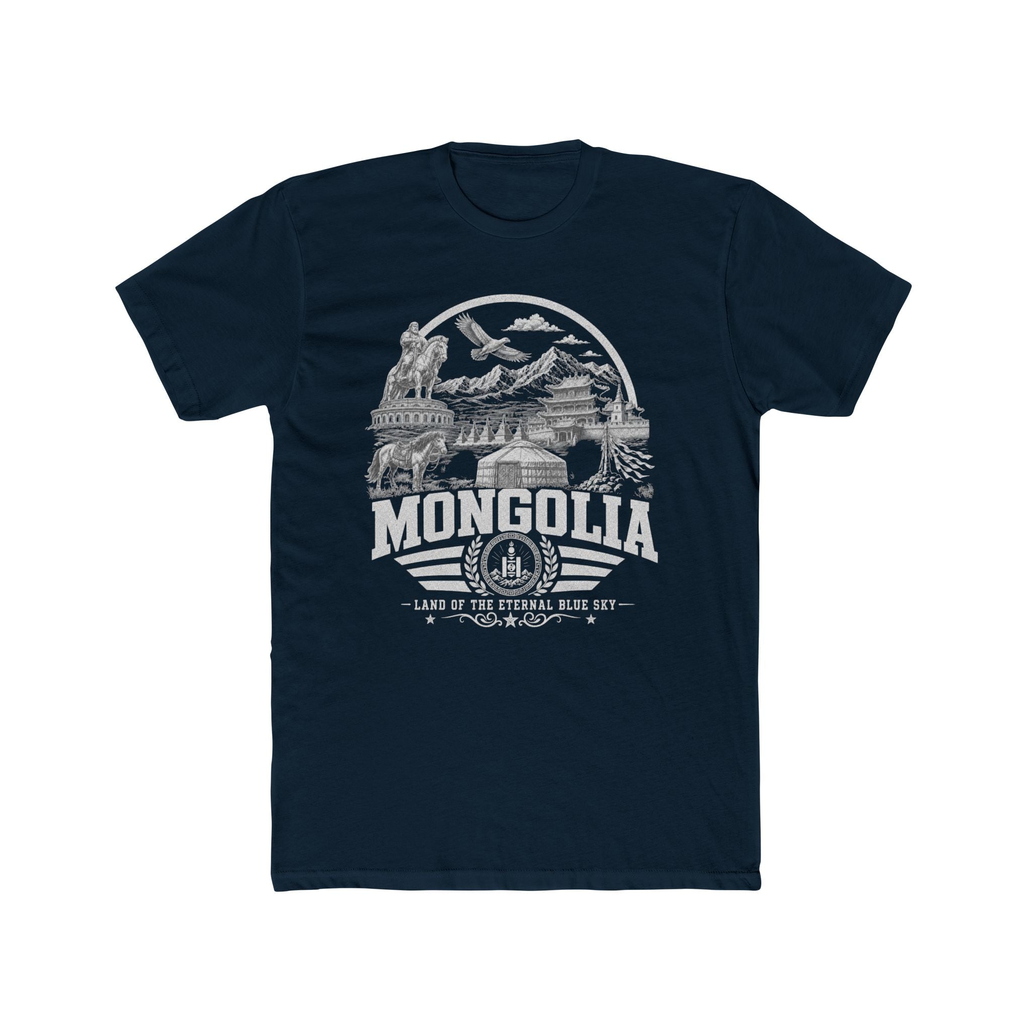 Mongolia Land of the Eternal Blue Sky Men's Tee