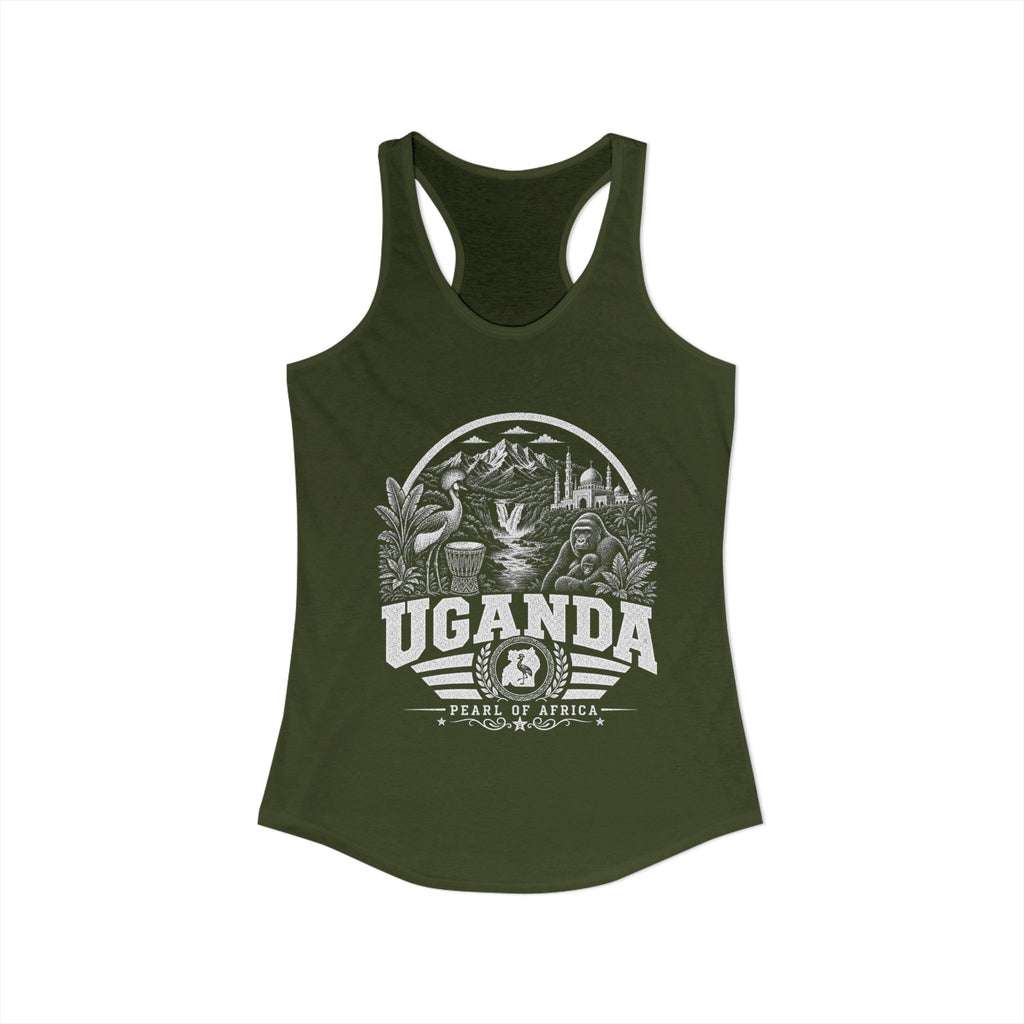 Uganda Pearl of Africa Women's Tank Top