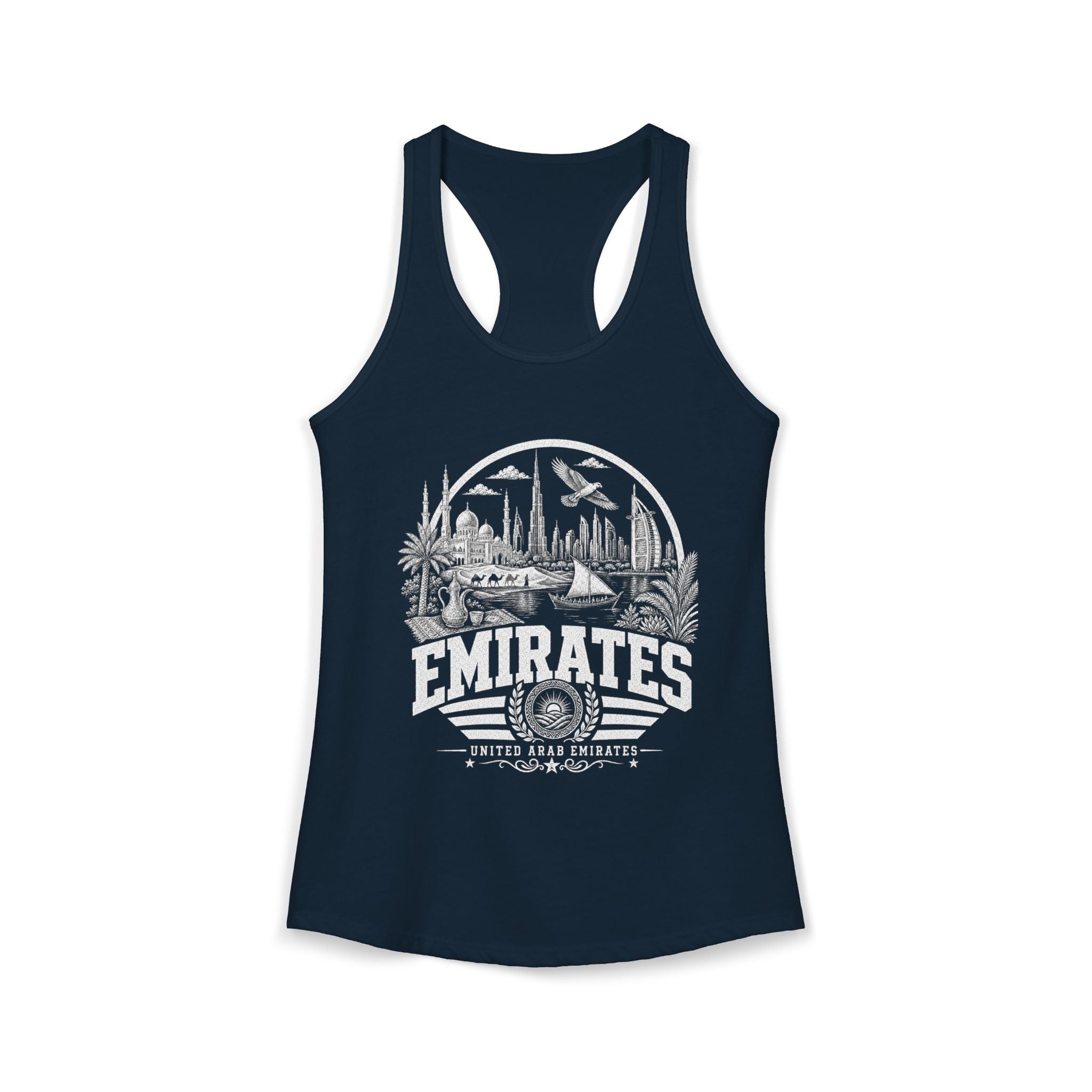United Arab Emirates Jewel of the Gulf Women's Tank Top