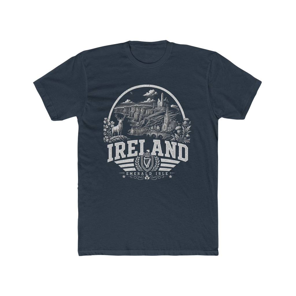Ireland vintage landmarks men's tee — iconic landmark design | Nameshi Destinations (view 8)