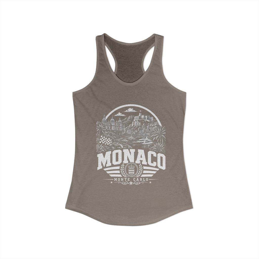 Monaco vintage landmarks tank top — iconic landmark design | Nameshi Destinations (view 26)
