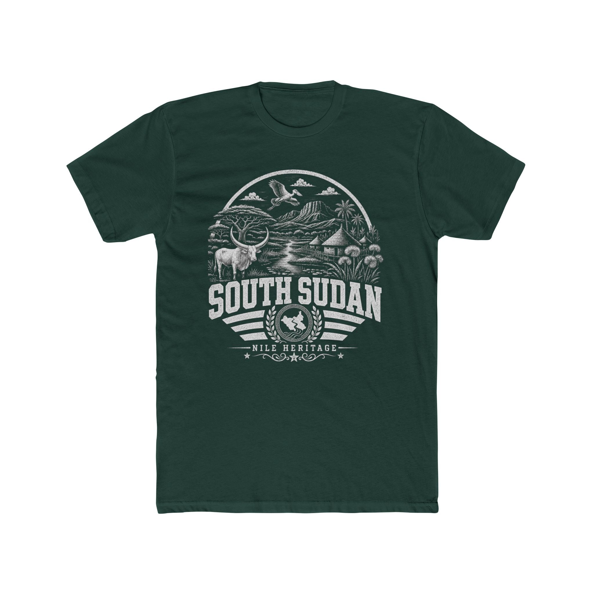 Camiseta Masculina South Sudan Nile Heritage