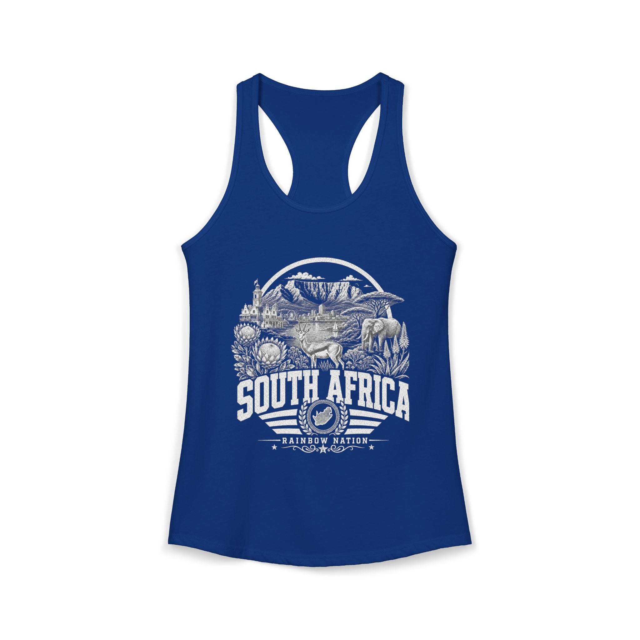 South Africa Rainbow Nation Women's Tank Top