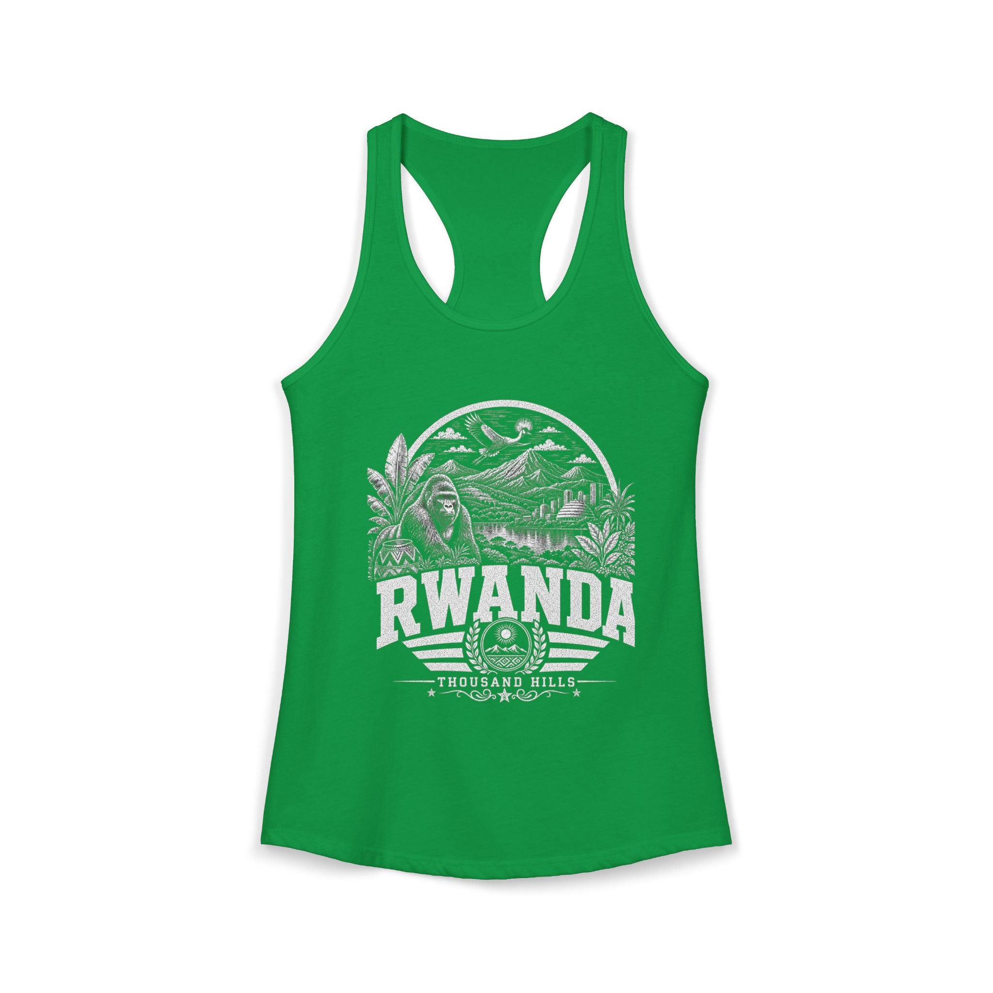 Rwanda Thousand Hills Women's Tank Top