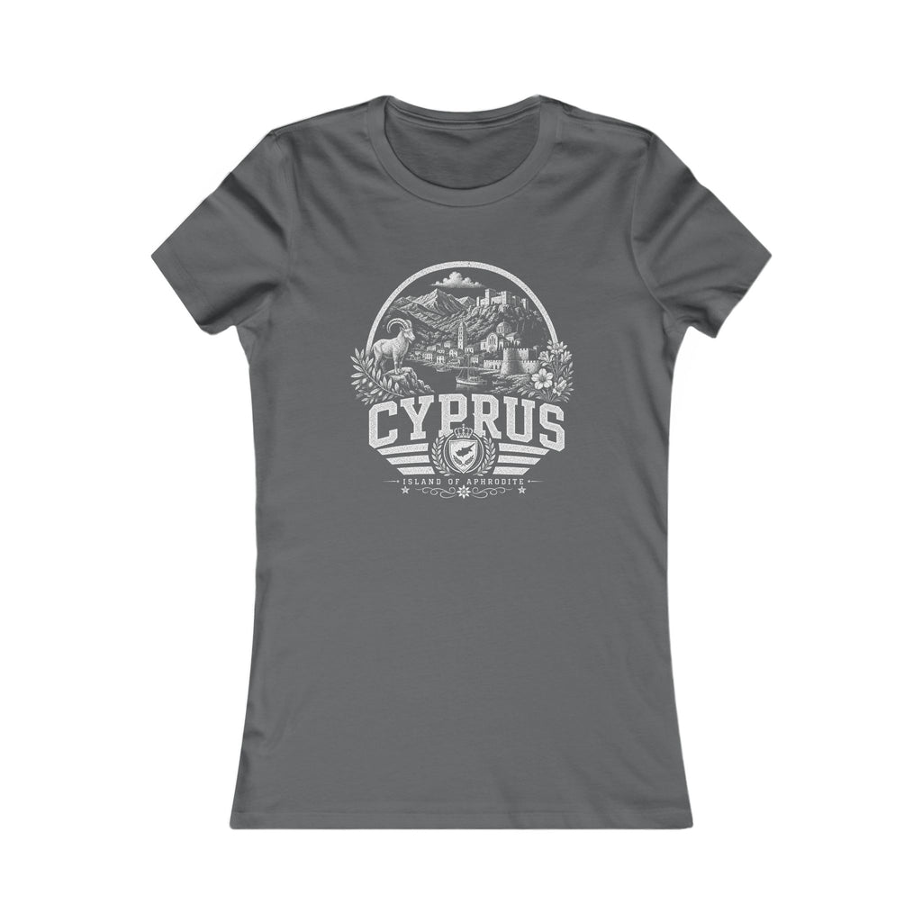 Cyprus vintage landmarks women's tee — iconic landmark design | Nameshi Destinations (view 11)