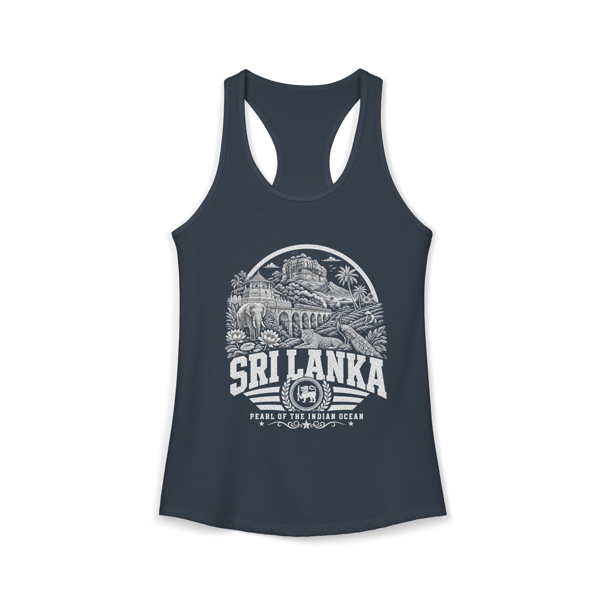 Sri Lanka Pearl of the Indian Ocean Women's Tank Top