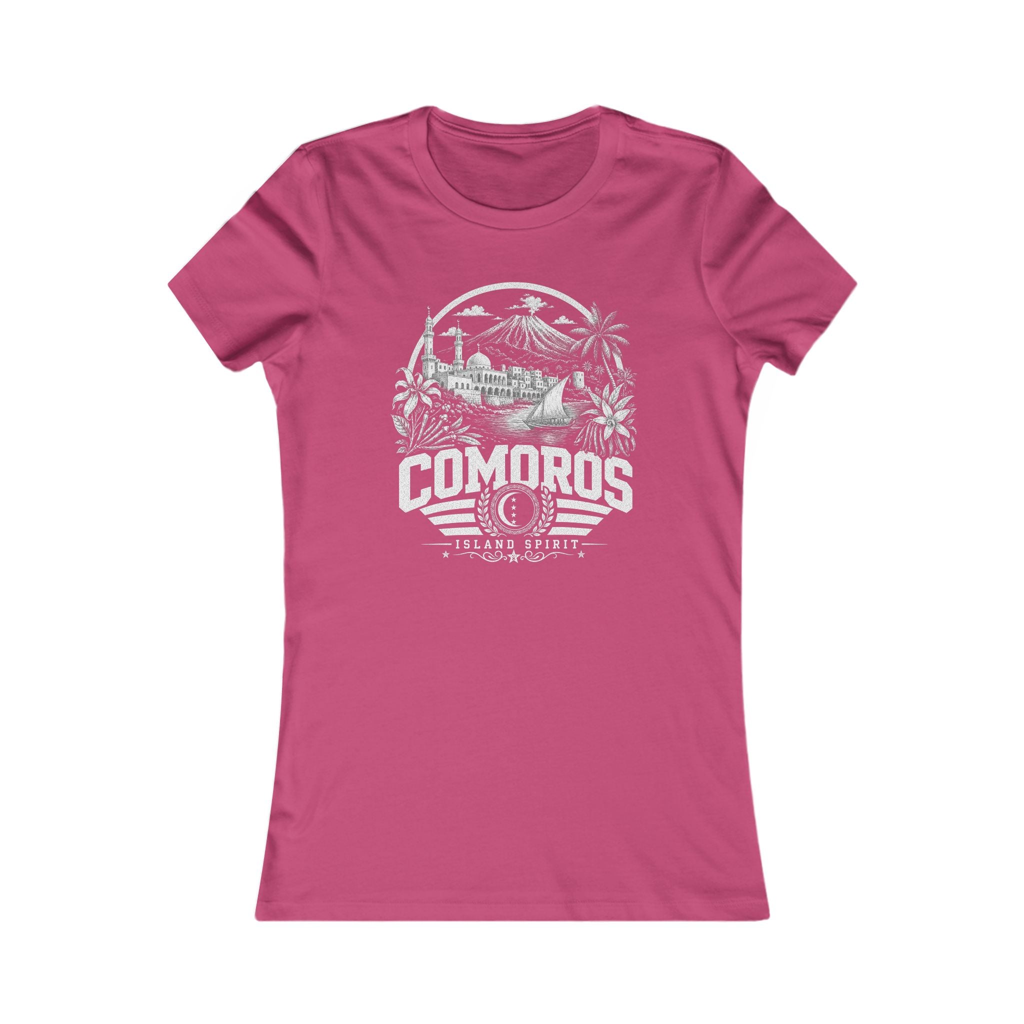 Camiseta Feminina Comoros Island Spirit