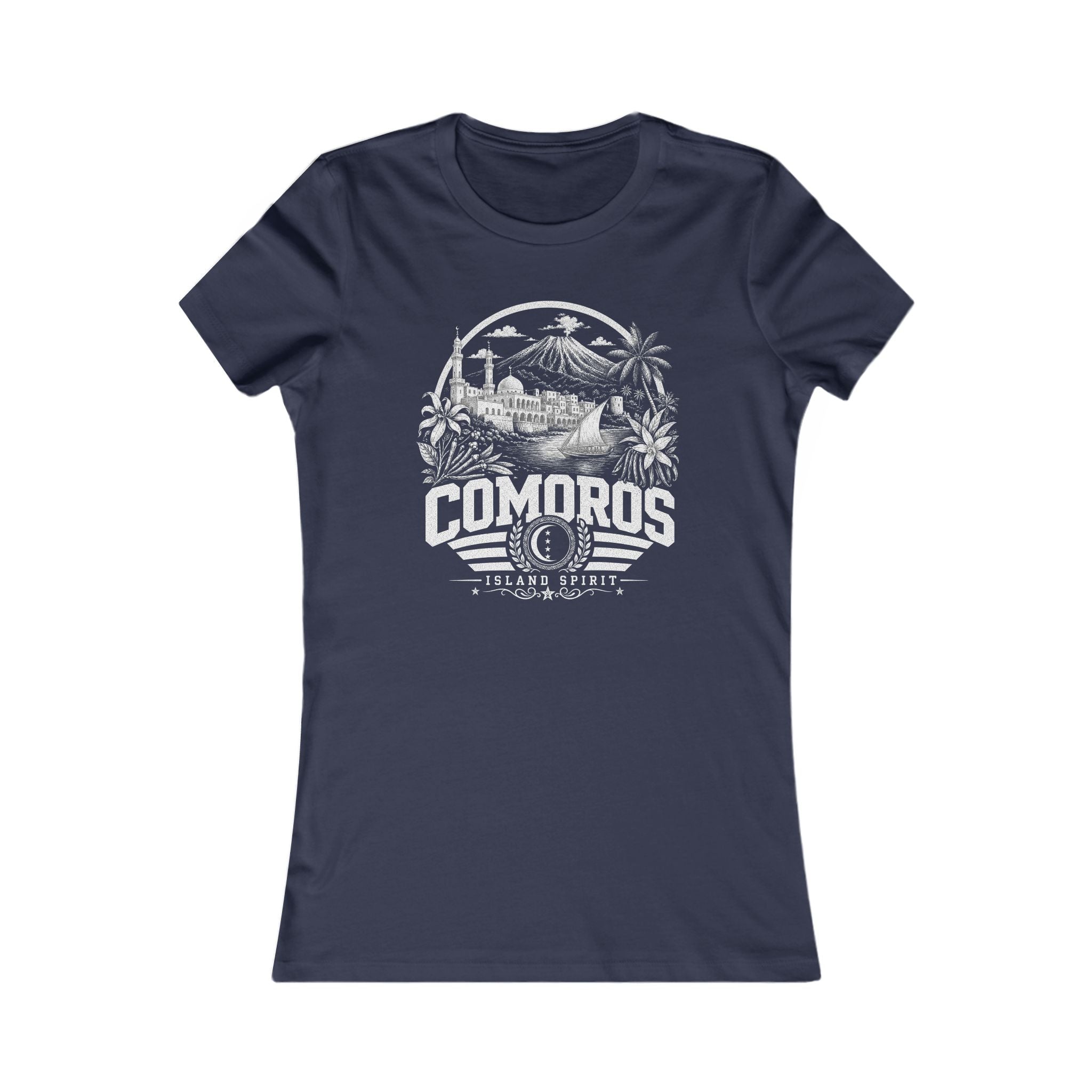 Camiseta Feminina Comoros Island Spirit