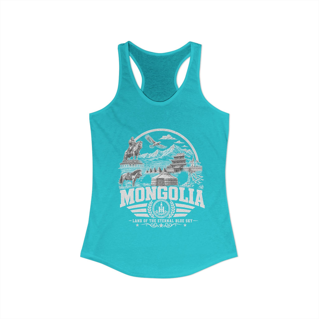 Mongolia Land of the Eternal Blue Sky Women's Tank Top