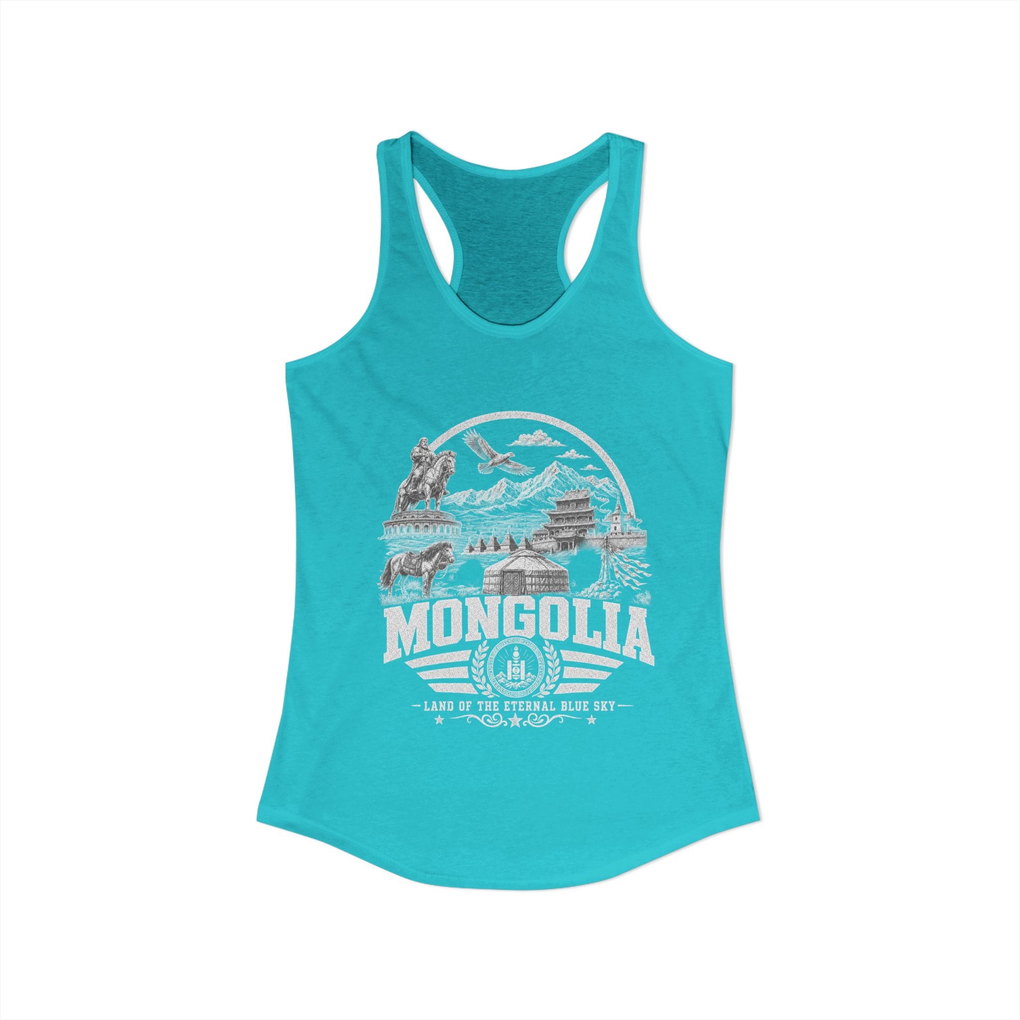 Mongolia Land of the Eternal Blue Sky Women's Tank Top