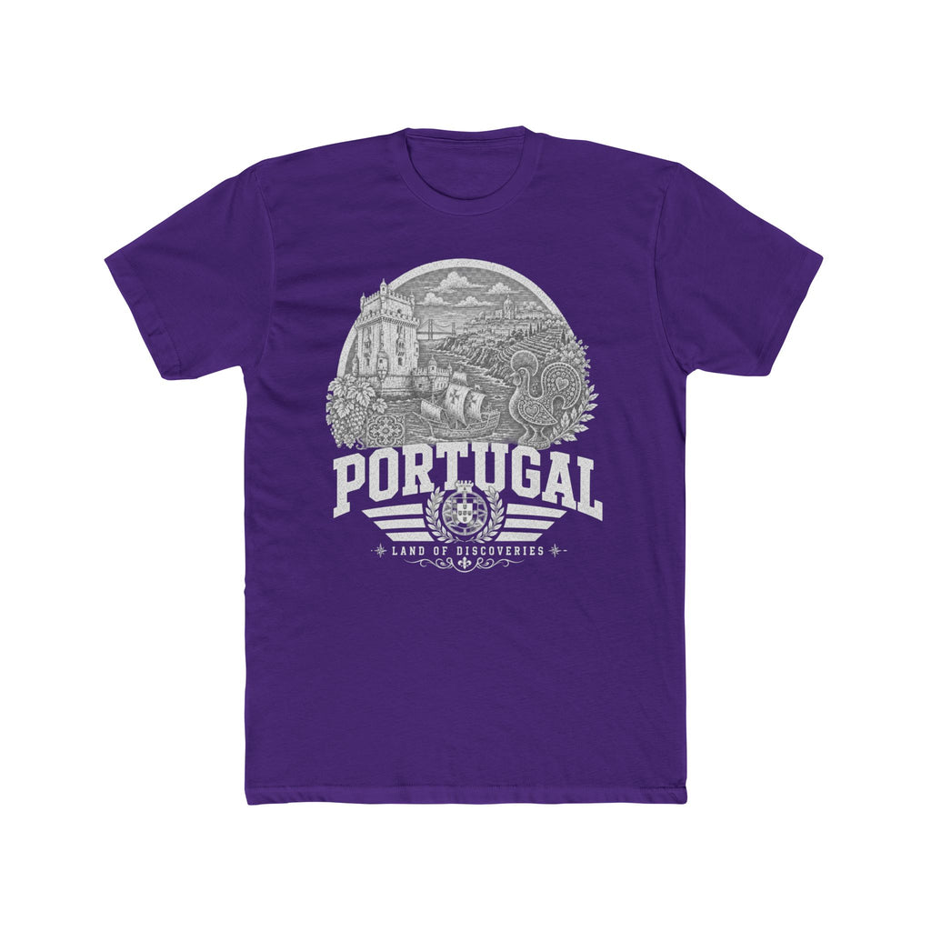Portugal vintage landmarks men's tee — iconic landmark design | Nameshi Destinations (view 13)