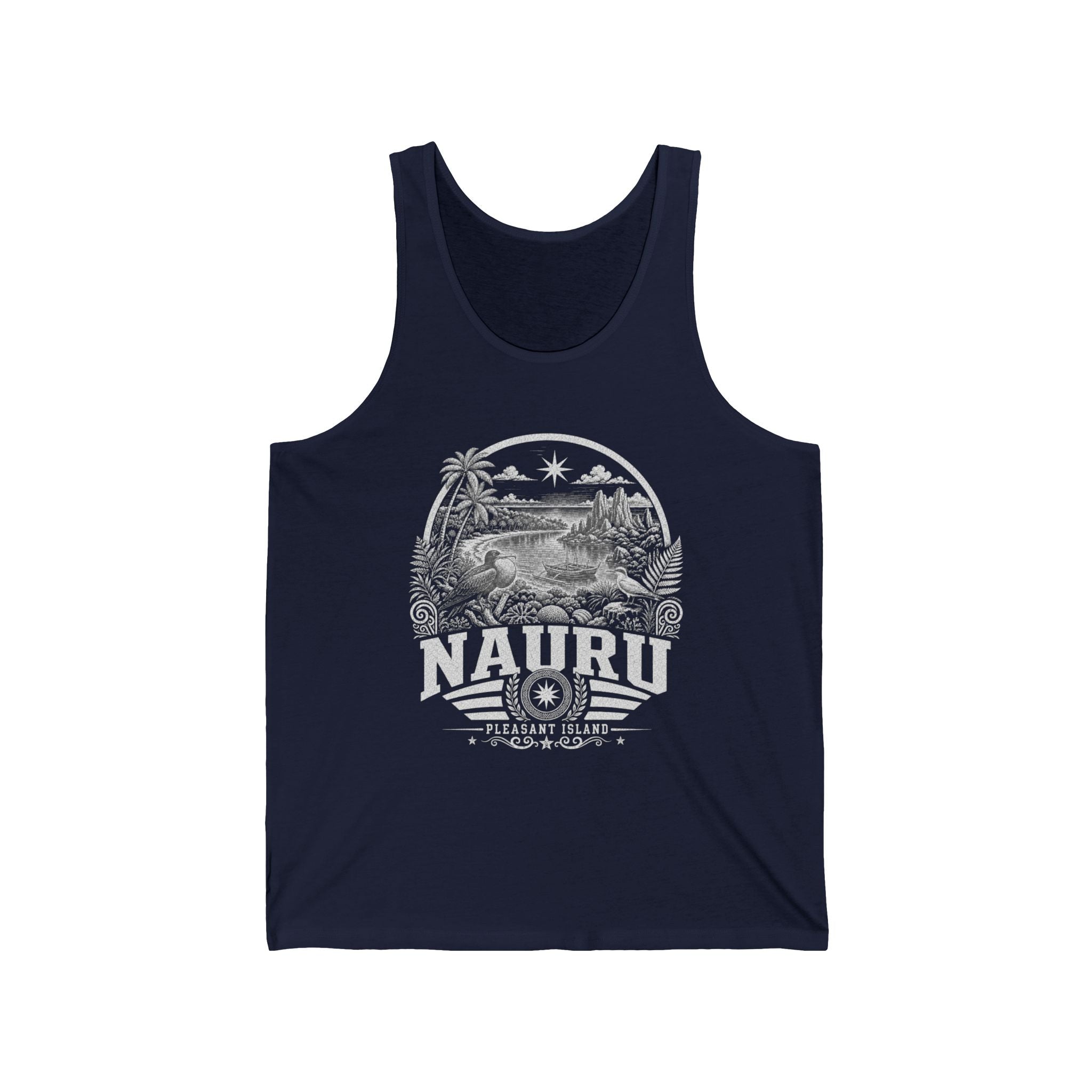 Nauru Pleasant Island Men's Tank Top