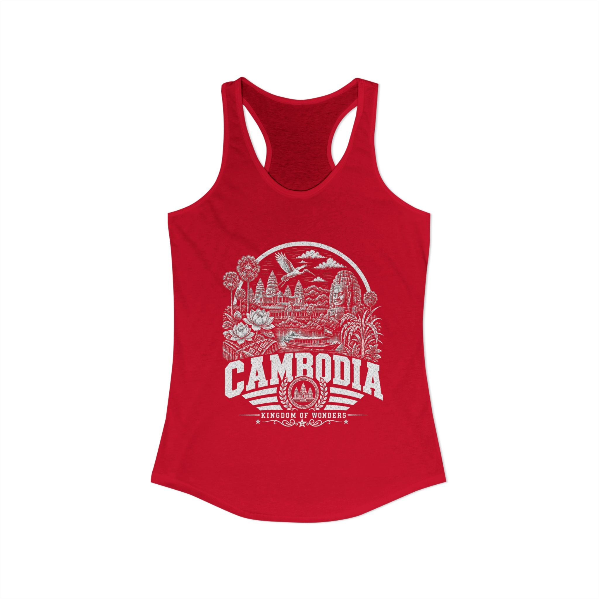 Cambodia Kingdom of Wonders Women's Tank Top