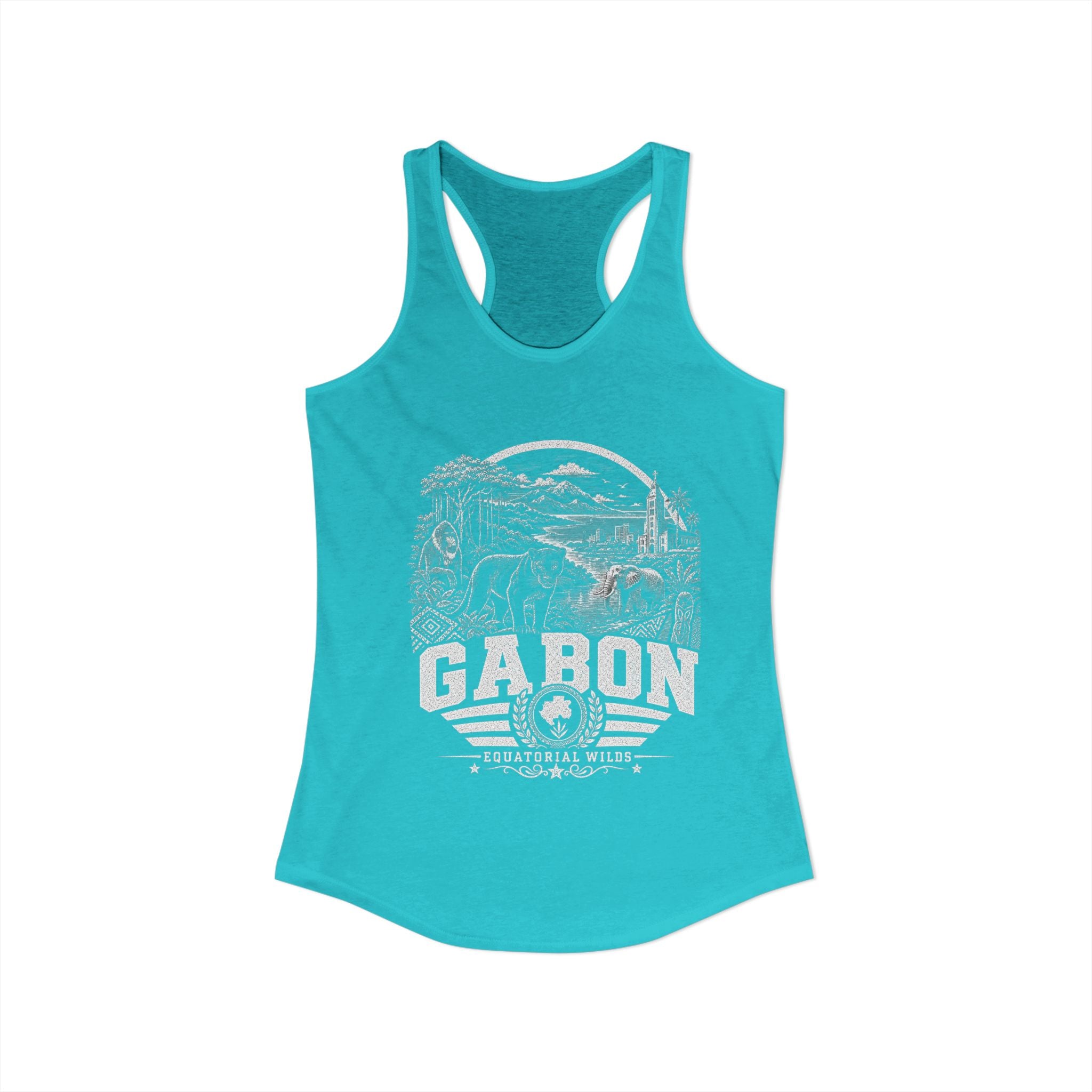 Gabon Equatorial Wilds Women's Tank Top