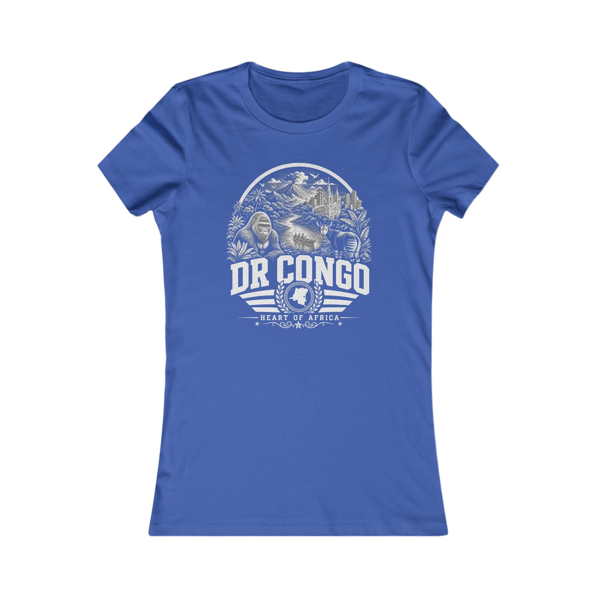 Democratic Republic of the Congo Heart of Africa Women's Tee