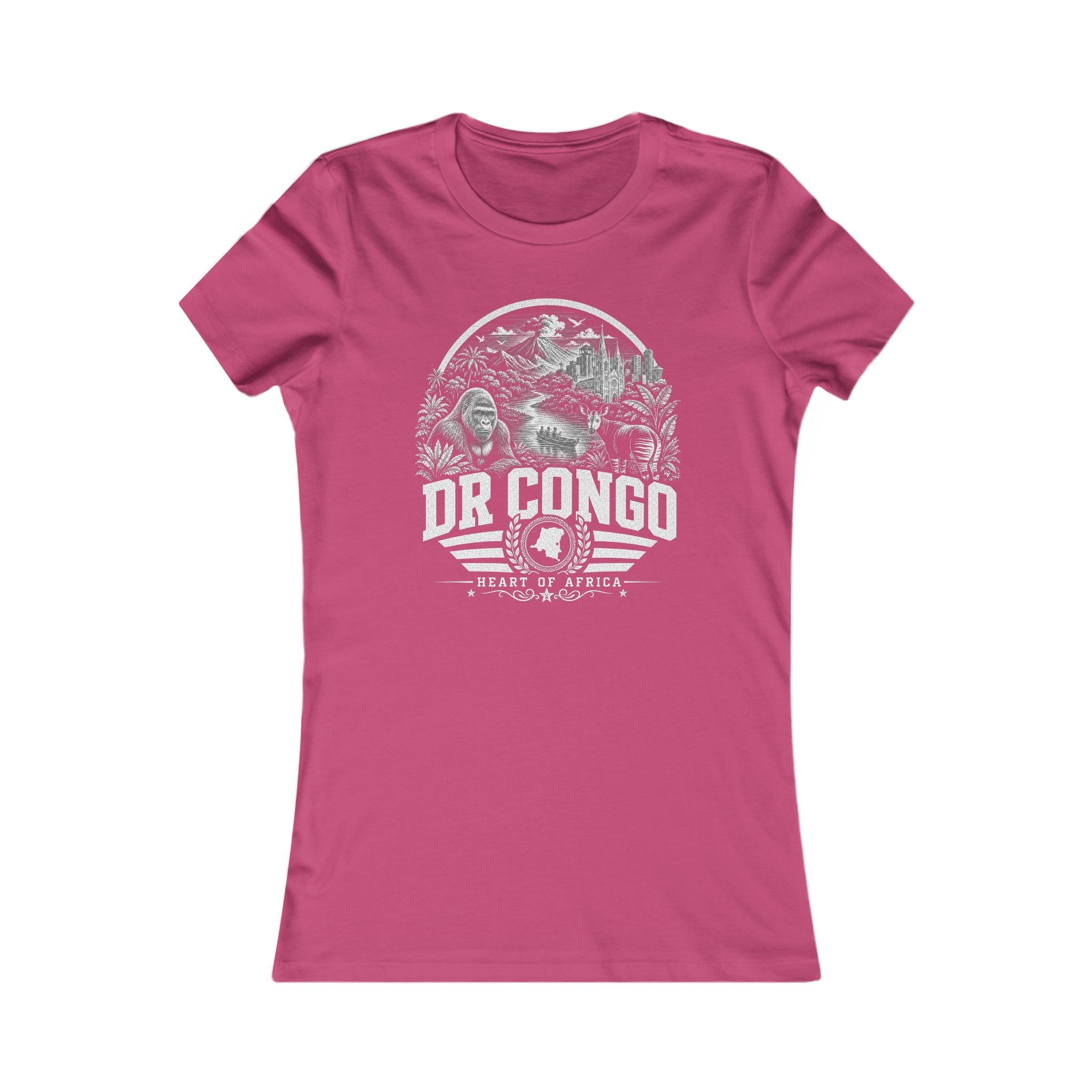 Democratic Republic of the Congo Heart of Africa Women's Tee