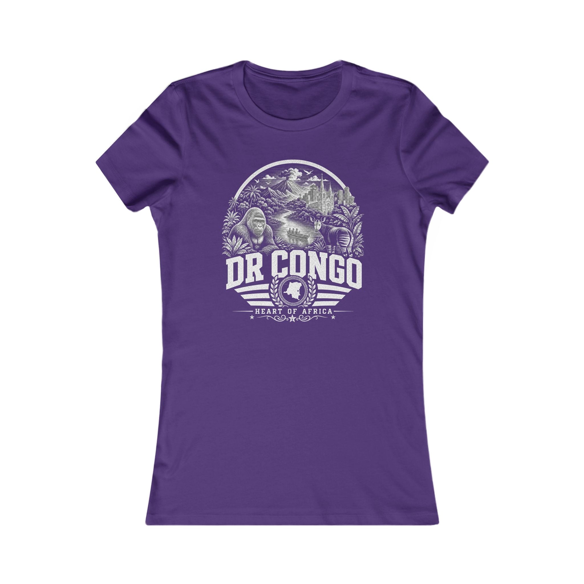 Democratic Republic of the Congo Heart of Africa Women's Tee
