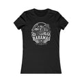 Bahamas vintage landmarks women's tee — iconic landmark design | Nameshi Destinations (view 1)