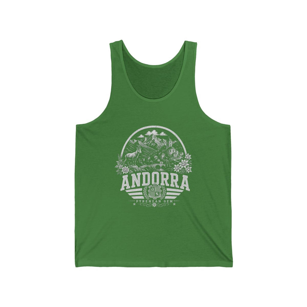 Andorra Men's Tank Top — Leaf (front)