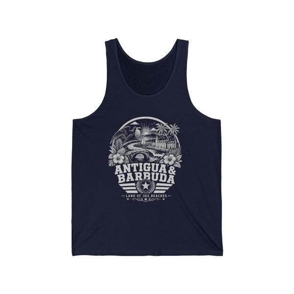 Antigua y Barbuda Land of 365 Beaches Men's Tank Top