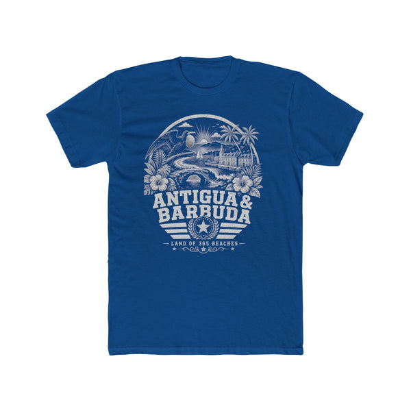Antigua y Barbuda Land of 365 Beaches Men's Tee