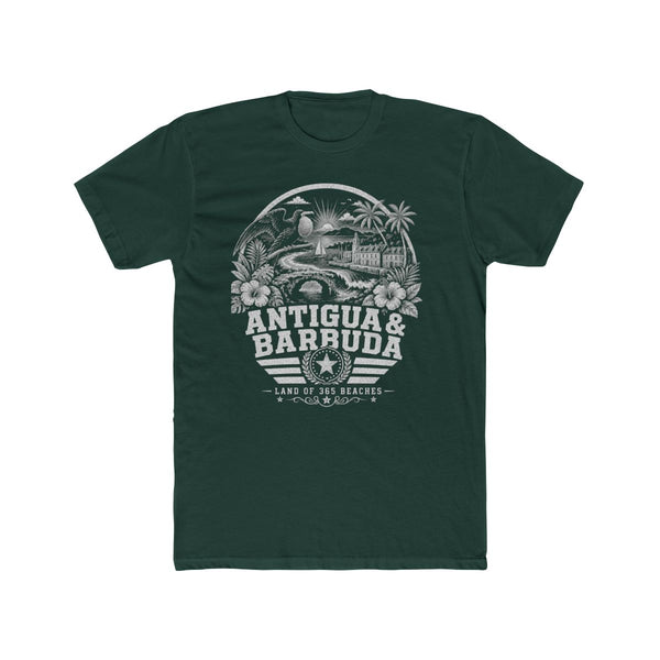 Antigua y Barbuda Land of 365 Beaches Men's Tee